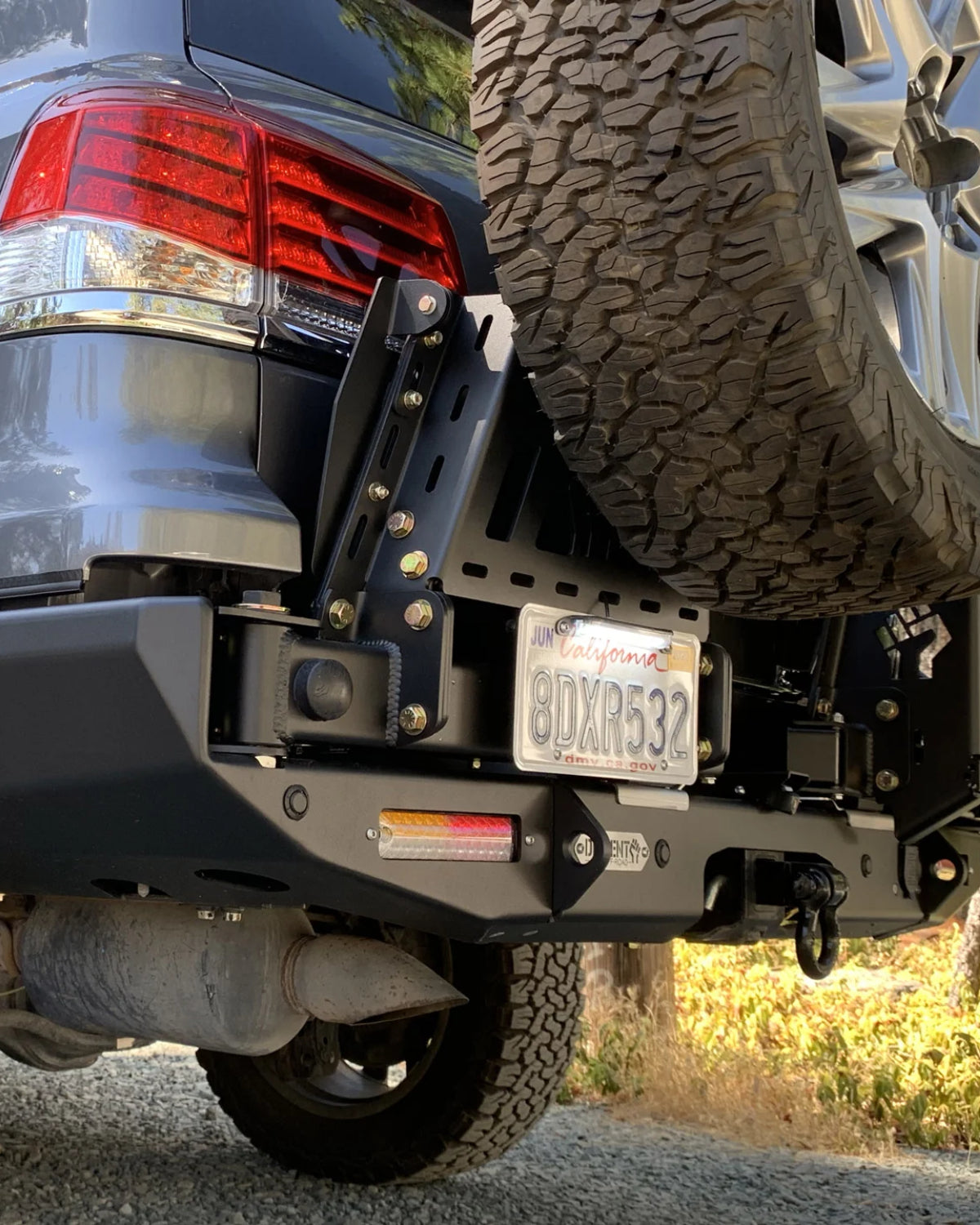 Dissent Off-Road Modular Rear Bumper for Land Cruiser 200 Series (2008–2021) & LX 570 (2008–2021)