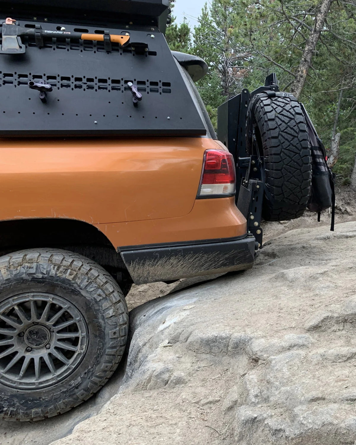 Dissent Off-Road Modular Rear Bumper for Land Cruiser 200 Series (2008–2021) & LX 570 (2008–2021)