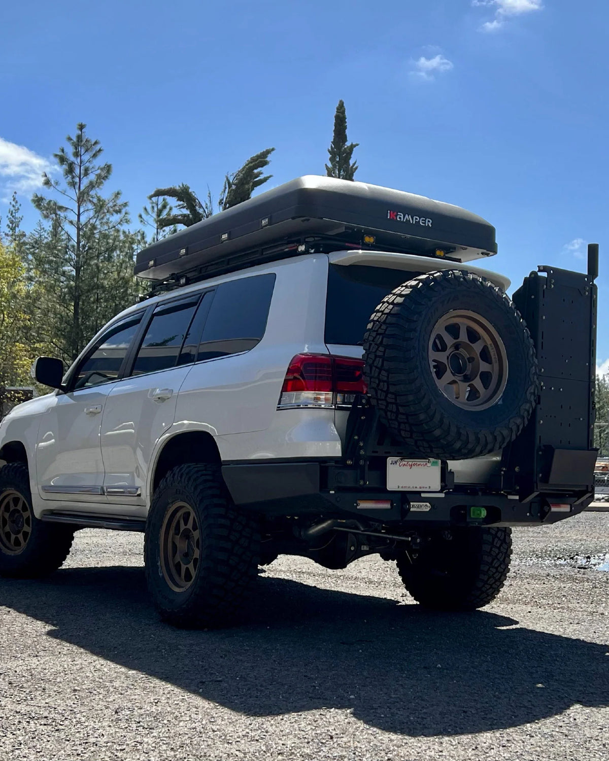 Dissent Off-Road Modular Rear Bumper for Land Cruiser 200 Series (2008–2021) & LX 570 (2008–2021)