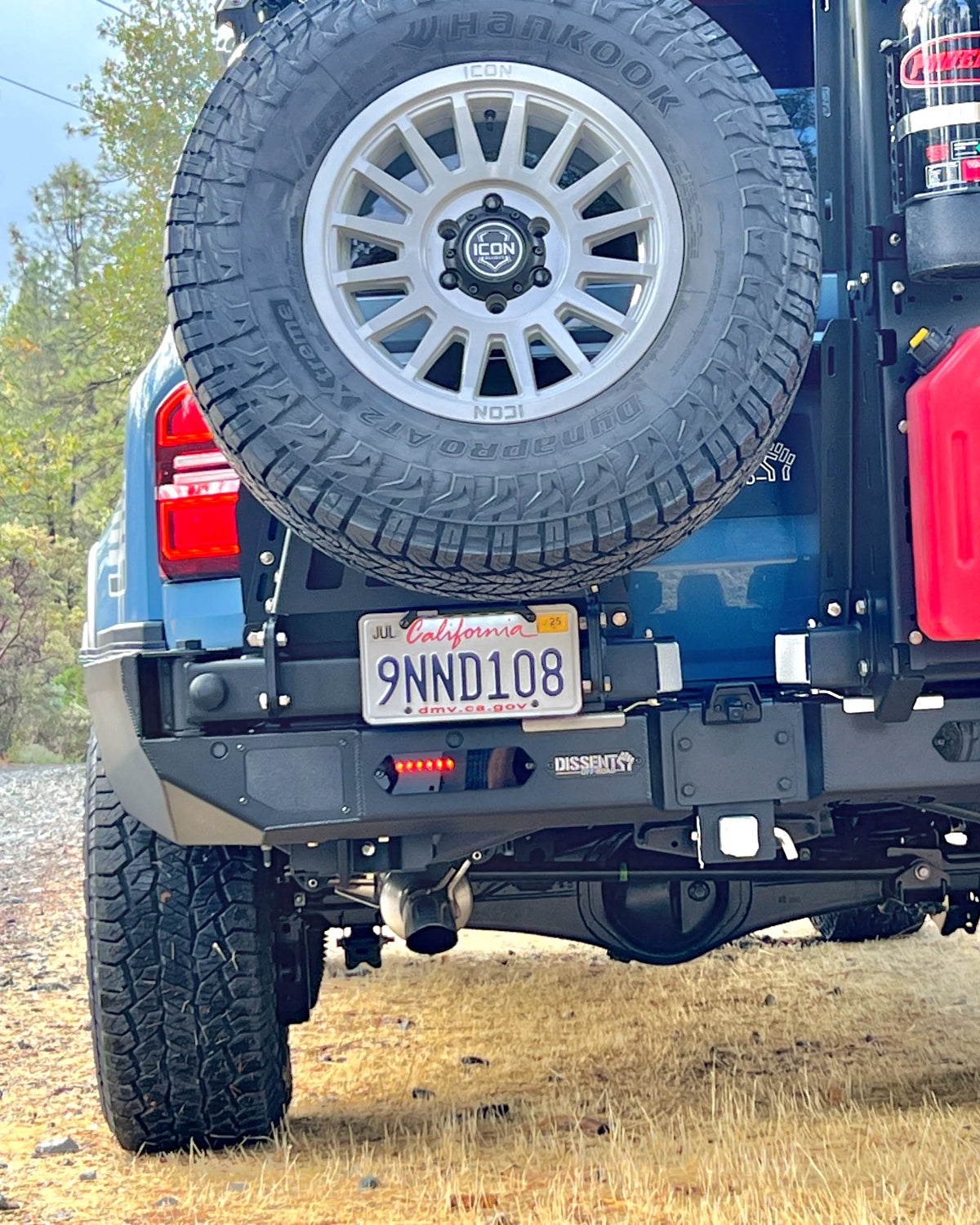 Dissent Off-Road Modular Rear Bumper for Land Cruiser 250 Series (2024–Present)