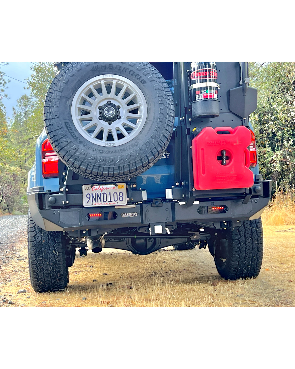 Dissent Off-Road Modular Rear Bumper for Land Cruiser 250 Series (2024–Present)