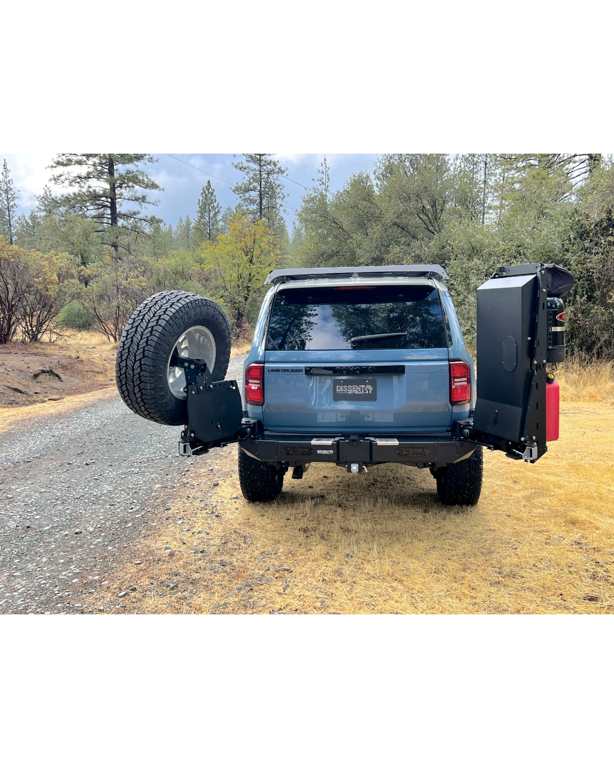 Dissent Off-Road Modular Rear Bumper for Land Cruiser 250 Series (2024–Present)