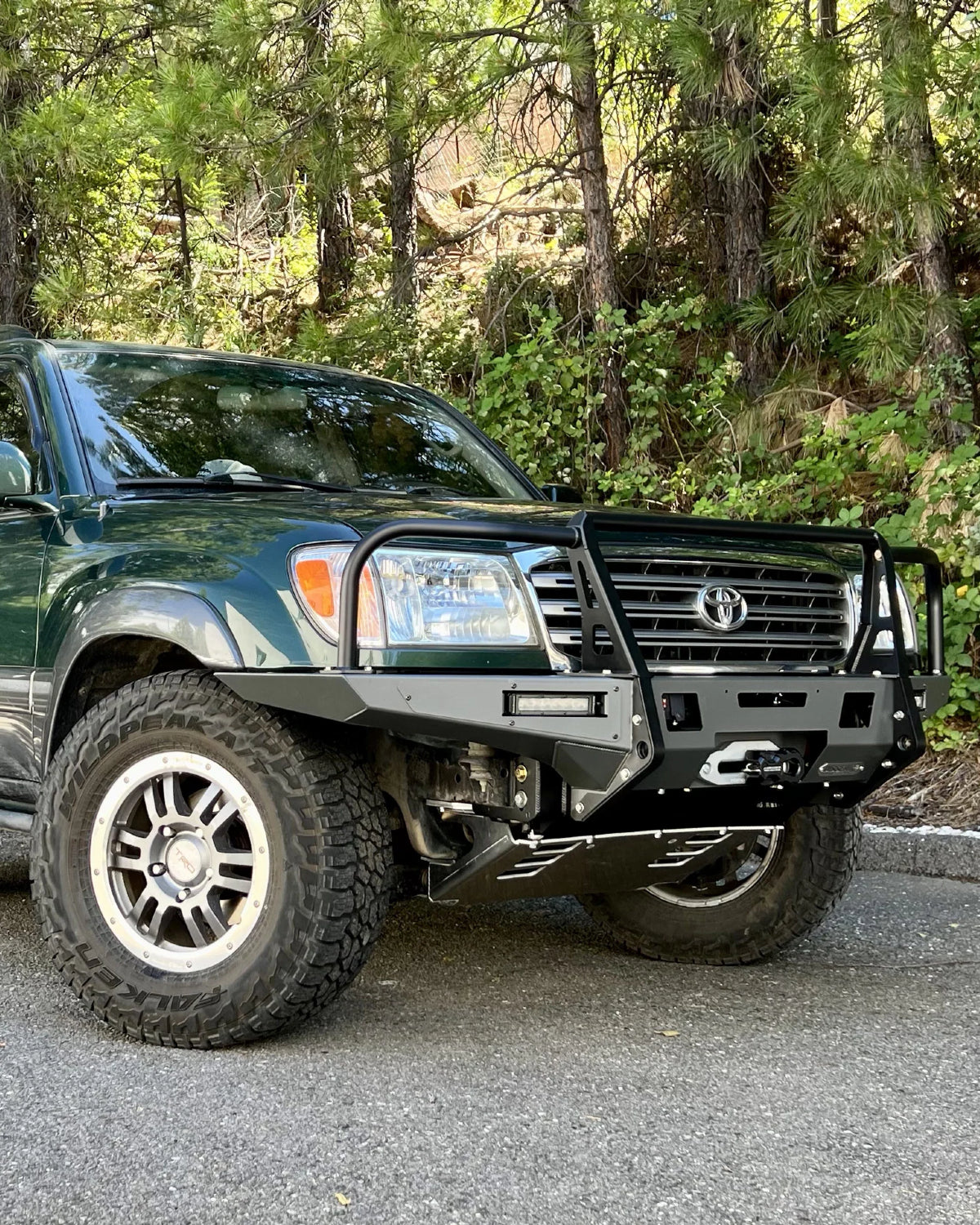 Dissent Off-Road Ultra-High-Clearance Modular Front Bumper for Land Cruiser 100 Series (1998–2007) & LX 470 (1998–2007)