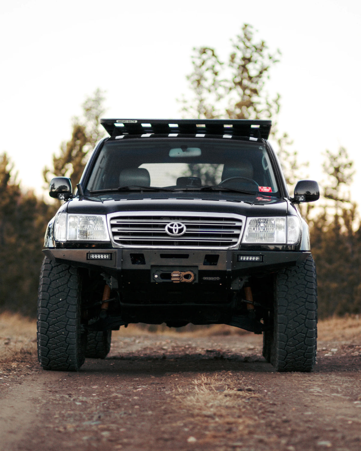 Dissent Off-Road Ultra-High-Clearance Modular Front Bumper for Land Cruiser 100 Series (1998–2007) & LX 470 (1998–2007)
