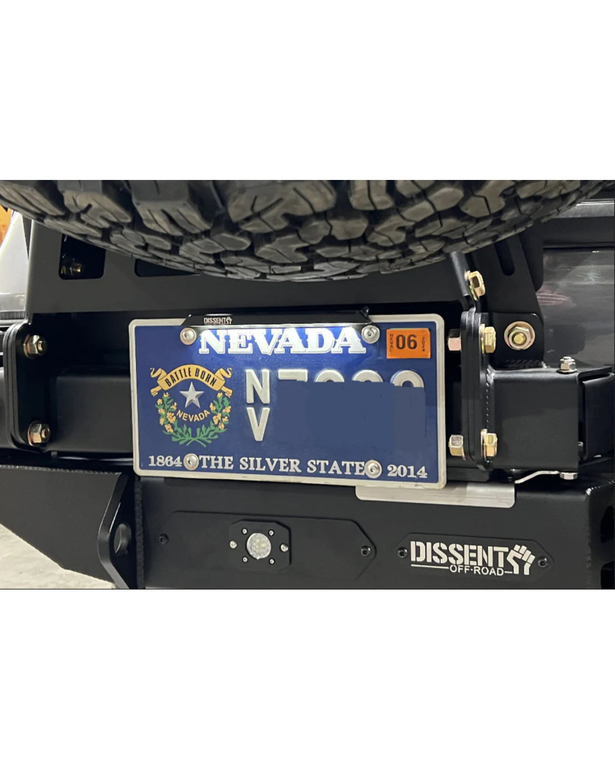 Dissent Off-Road LED License Plate Light