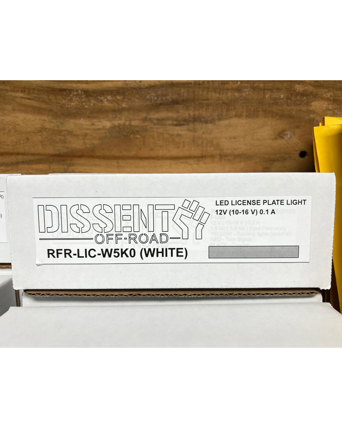 Dissent Off-Road LED License Plate Light
