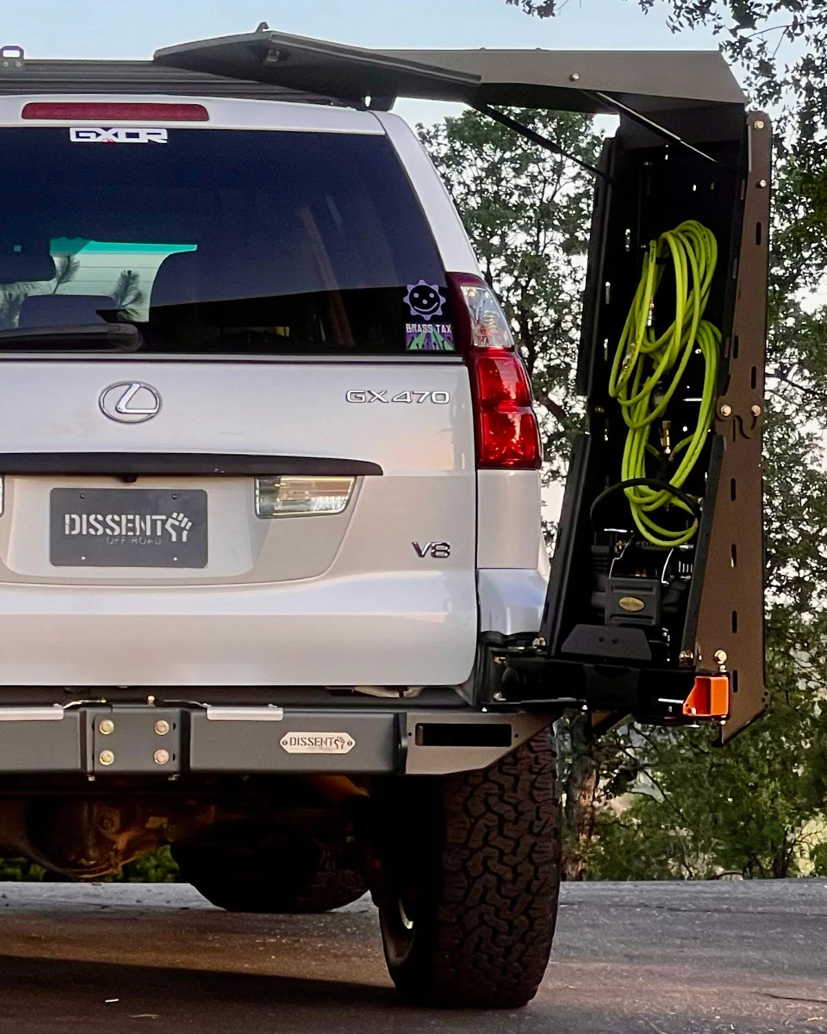 Dissent Off-Road Overland Pro Swing-Out Storage Panel