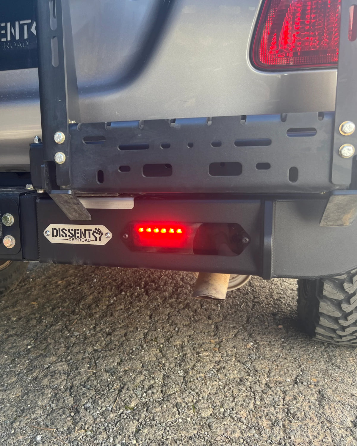 Dissent Off-Road Tinted Light Covers for Rear Combo LED Lights - Pair