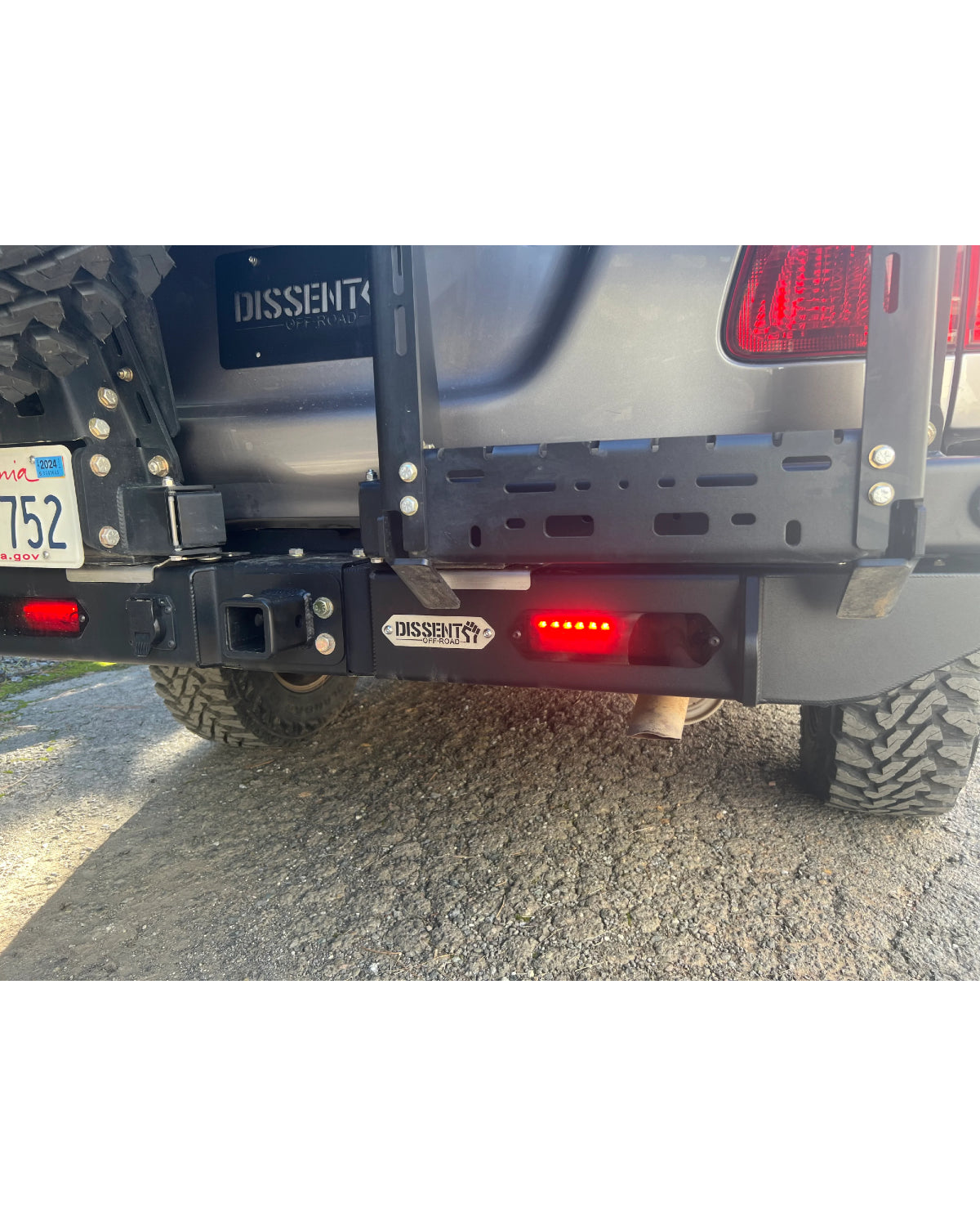 Dissent Off-Road Tinted Light Covers for Rear Combo LED Lights - Pair