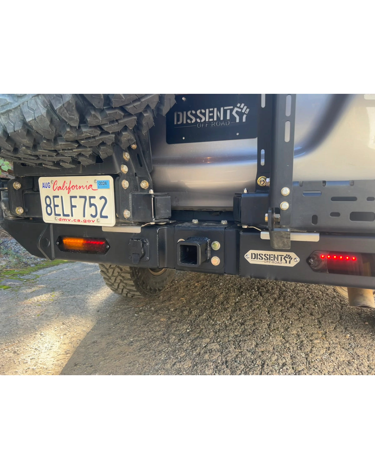Dissent Off-Road Tinted Light Covers for Rear Combo LED Lights - Pair