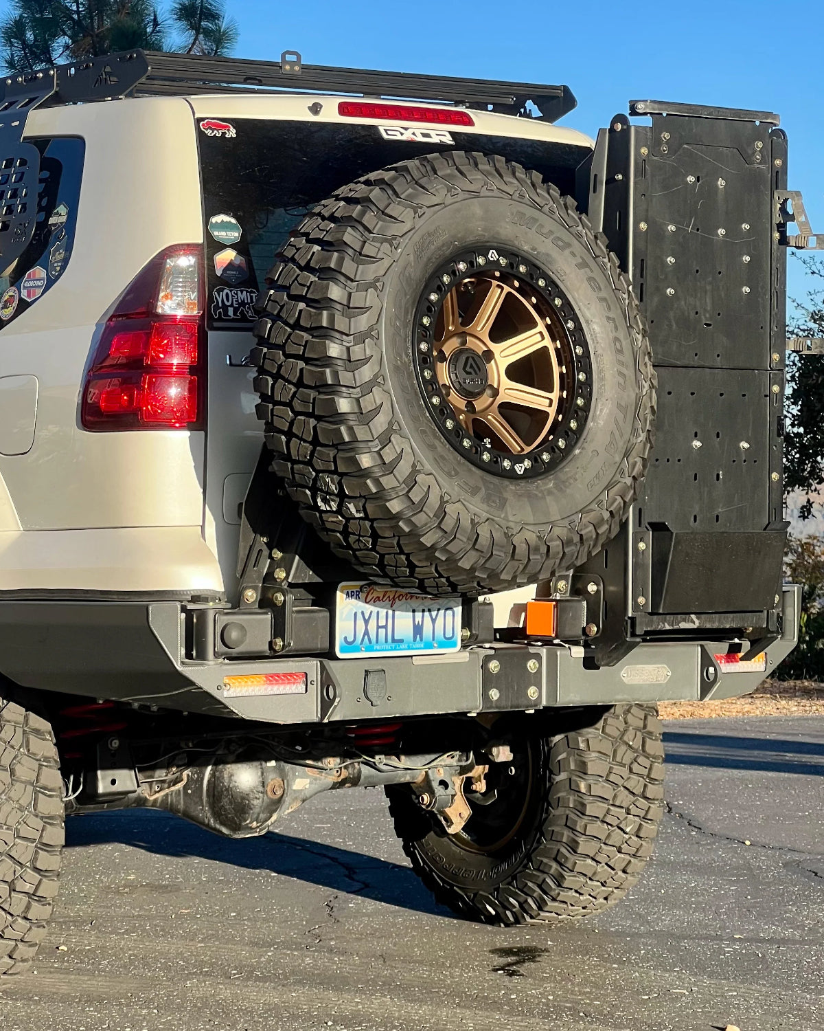 Dissent Off-Road Swing-Out Tire Carrier