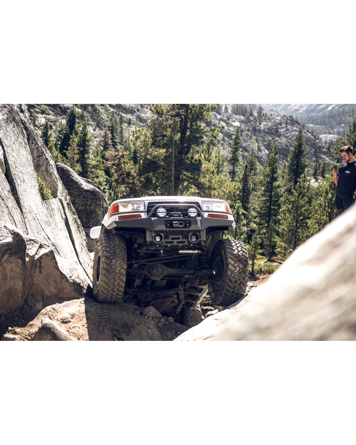 Dissent Off-Road Extreme-Clearance Front Bumper for Land Cruiser 80 Series (1991–1997) & LX 450 (1996–1997)