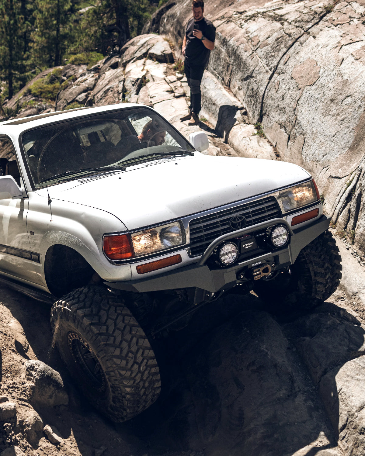 Dissent Off-Road Extreme-Clearance Front Bumper for Land Cruiser 80 Series (1991–1997) & LX 450 (1996–1997)