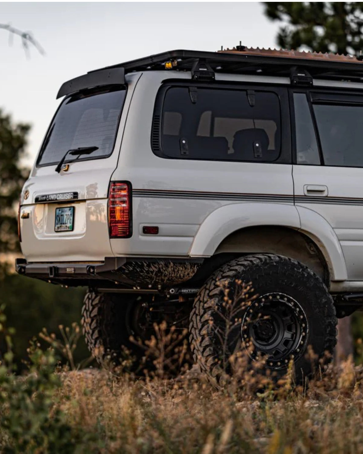 Dissent Off-Road Extreme-Clearance Rear Bumper for Land Cruiser 80 Series (1991–1997) & LX 450 (1996–1997)