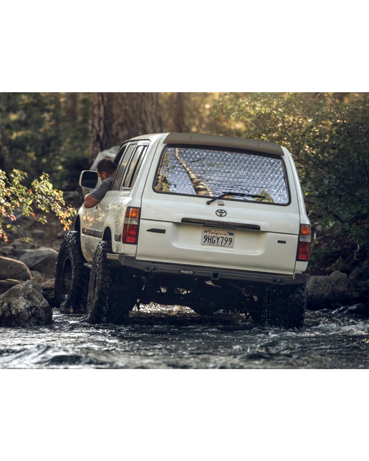 Dissent Off-Road Extreme-Clearance Rear Bumper for Land Cruiser 80 Series (1991–1997) & LX 450 (1996–1997)