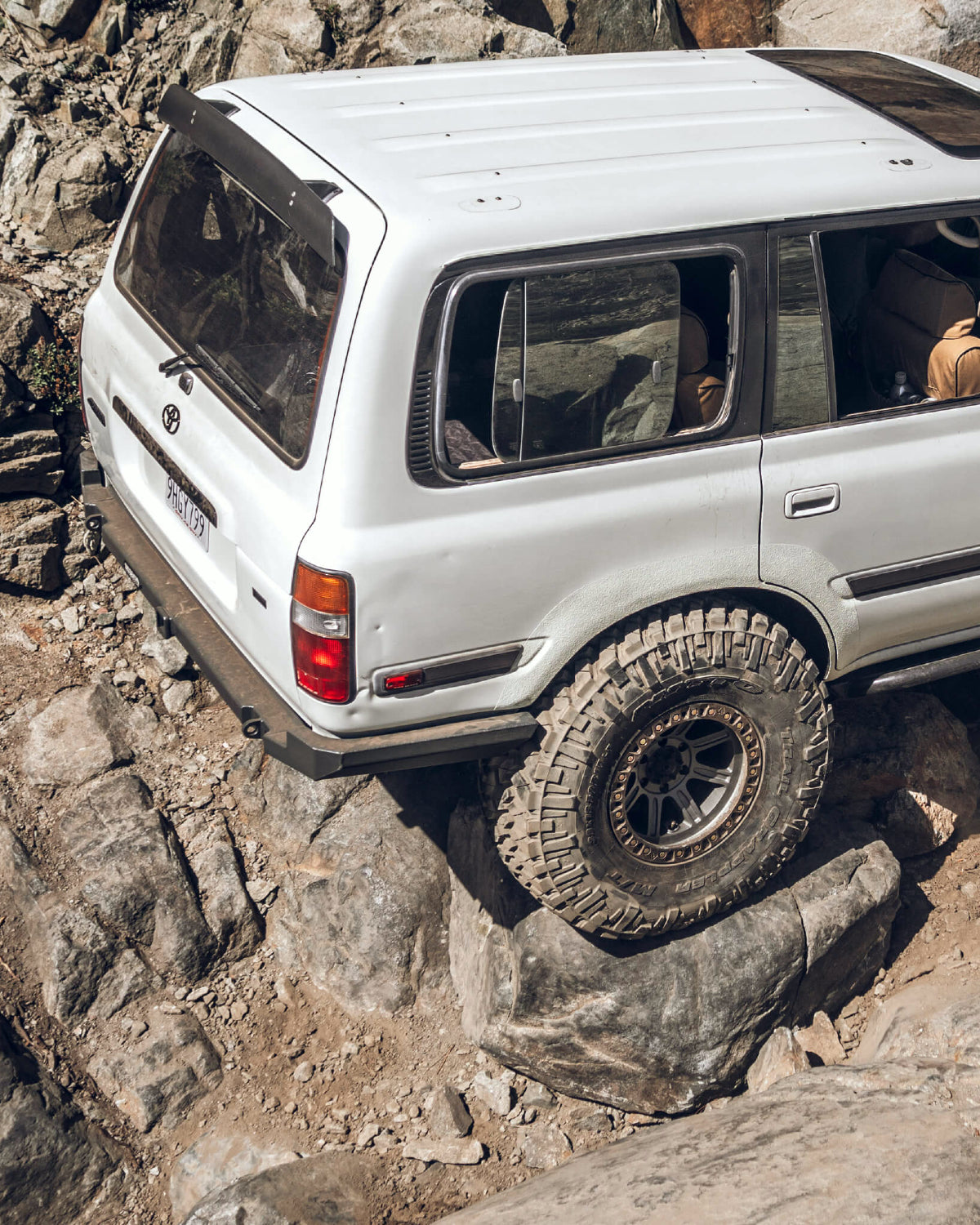 Dissent Off-Road Extreme-Clearance Rear Bumper for Land Cruiser 80 Series (1991–1997) & LX 450 (1996–1997)