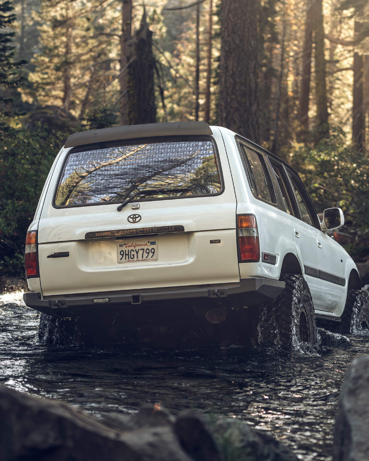 Dissent Off-Road Extreme-Clearance Rear Bumper for Land Cruiser 80 Series (1991–1997) & LX 450 (1996–1997)