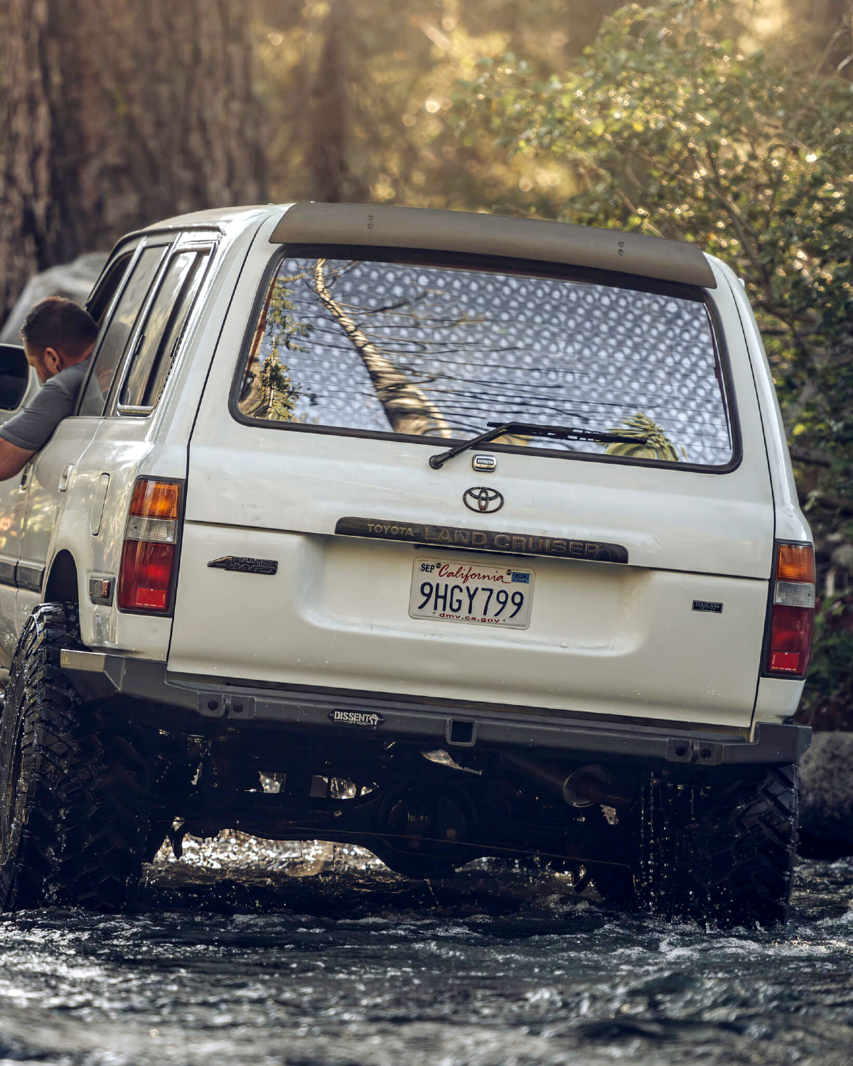 Dissent Off-Road Extreme-Clearance Rear Bumper for Land Cruiser 80 Series (1991–1997) & LX 450 (1996–1997)