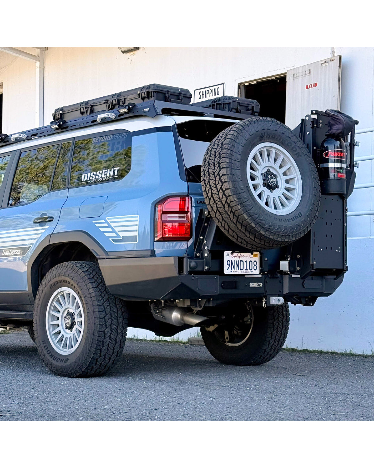 Dissent Off-Road Modular Rear Bumper for Land Cruiser 250 Series (2024–Present)