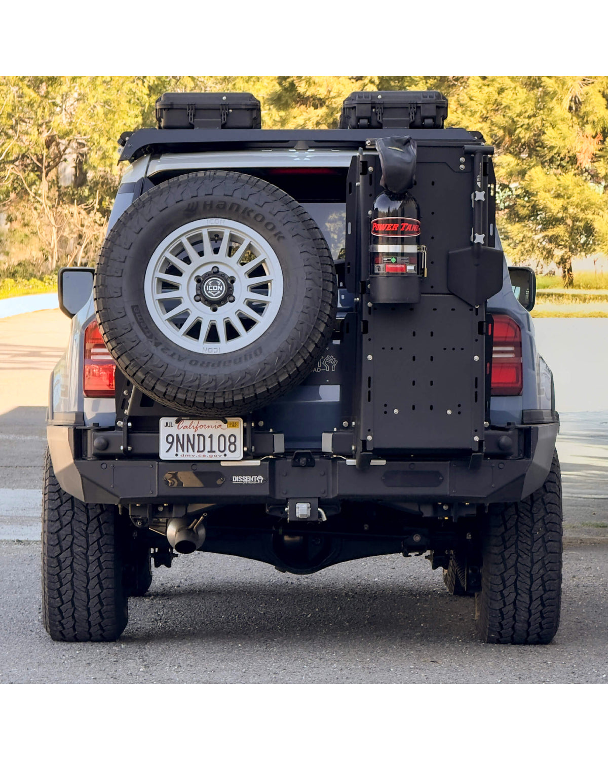 Dissent Off-Road Modular Rear Bumper for Land Cruiser 250 Series (2024–Present)