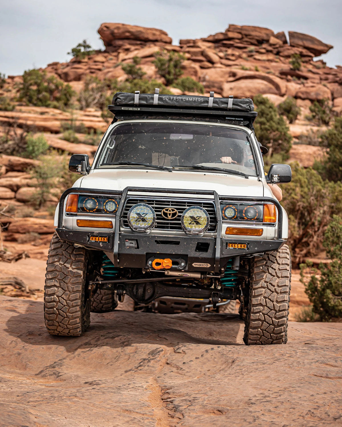 Dissent Off-Road Ultra-High-Clearance Modular Front Bumper for Land Cruiser 80 Series (1991–1997) & LX 450 (1996–1997)