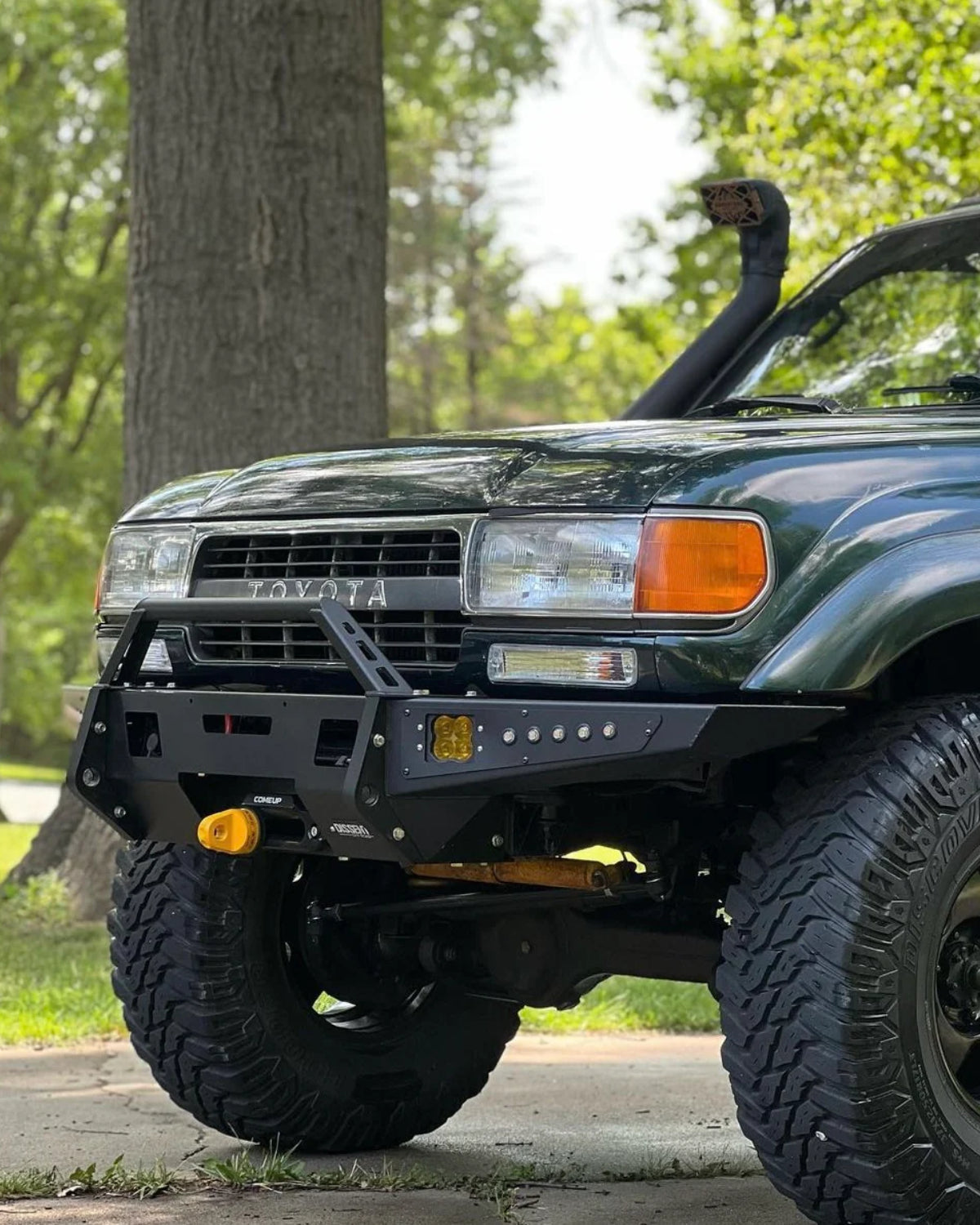 Dissent Off-Road Ultra-High-Clearance Modular Front Bumper for Land Cruiser 80 Series (1991–1997) & LX 450 (1996–1997)