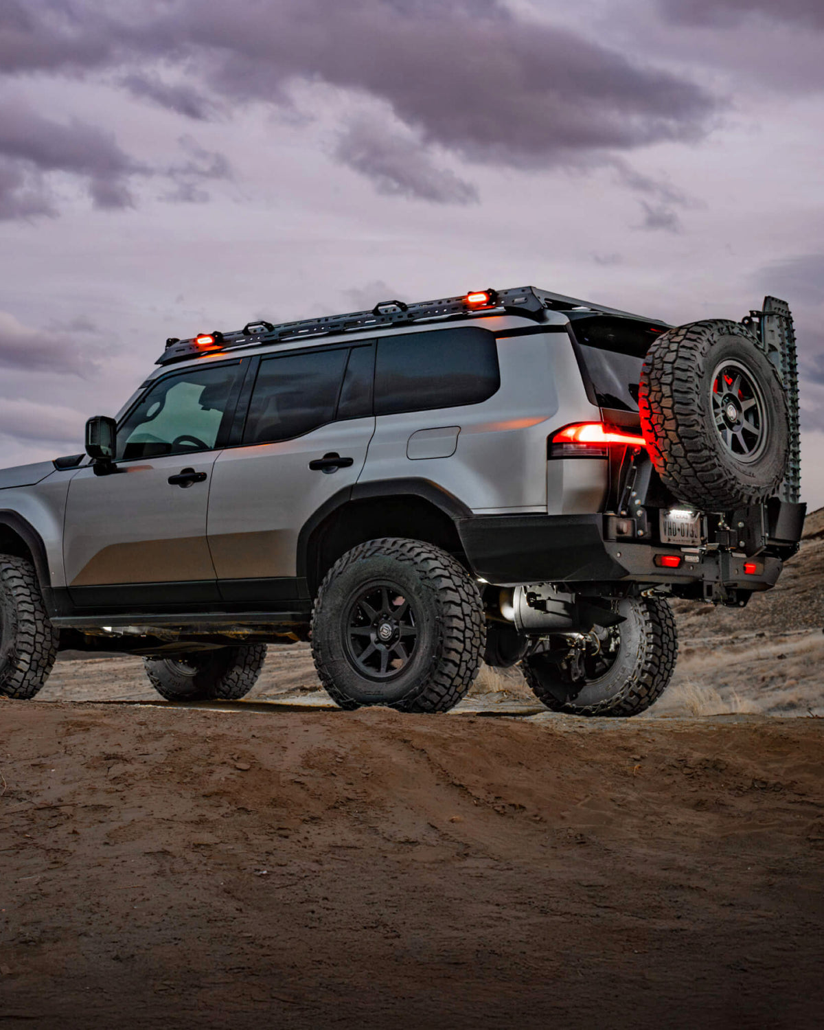 Dissent Off-Road Rigid Industries SR-L Series Off-Road Spreader Light Pod Mounting Brackets - Pair