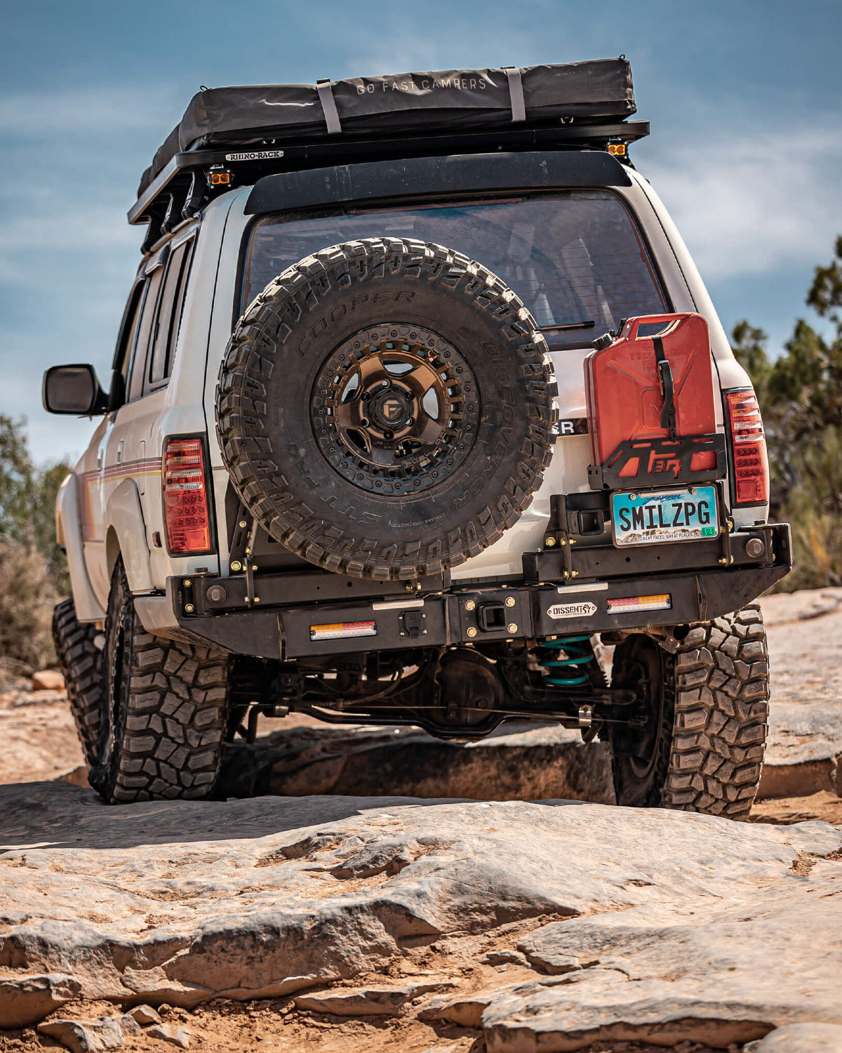 Dissent Off-Road Modular Rear Bumper for Land Cruiser 80 Series (1991–1997) & LX 450 (1996–1997)