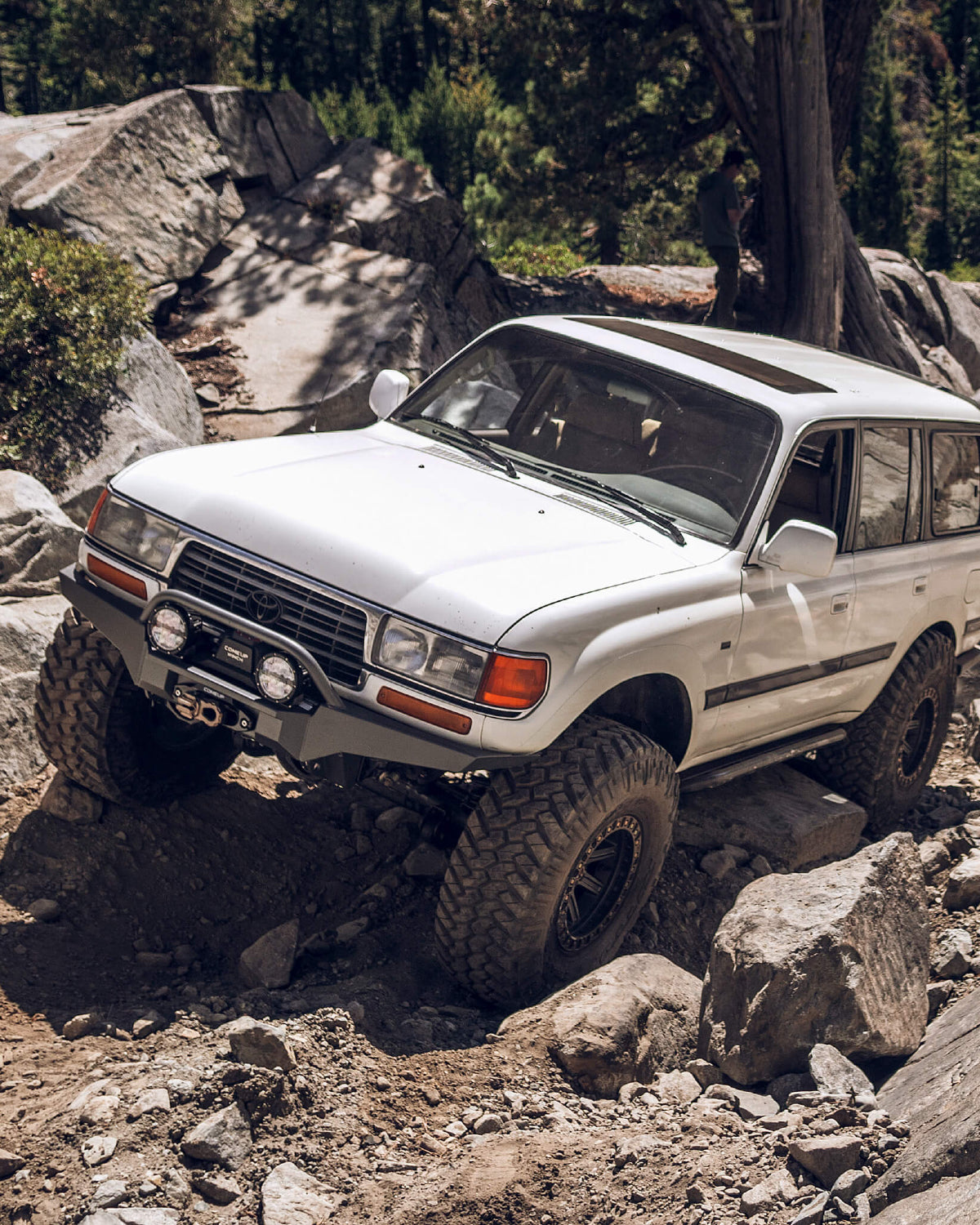 Dissent Off-Road Extreme-Clearance Front Bumper for Land Cruiser 80 Series (1991–1997) & LX 450 (1996–1997)