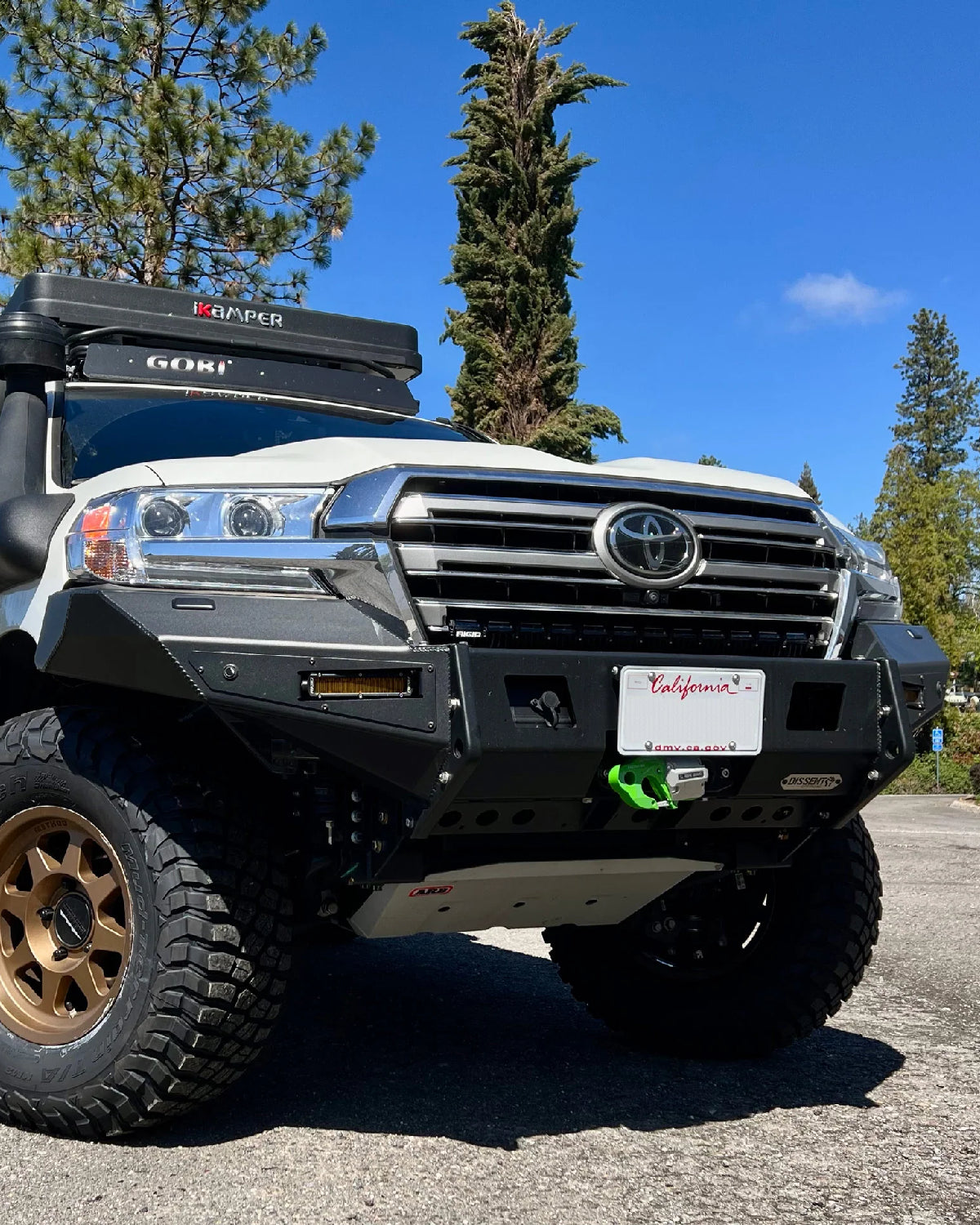 Dissent Off-Road Full-Replacement Front Bumper for Land Cruiser 200 Series (2016–2021)