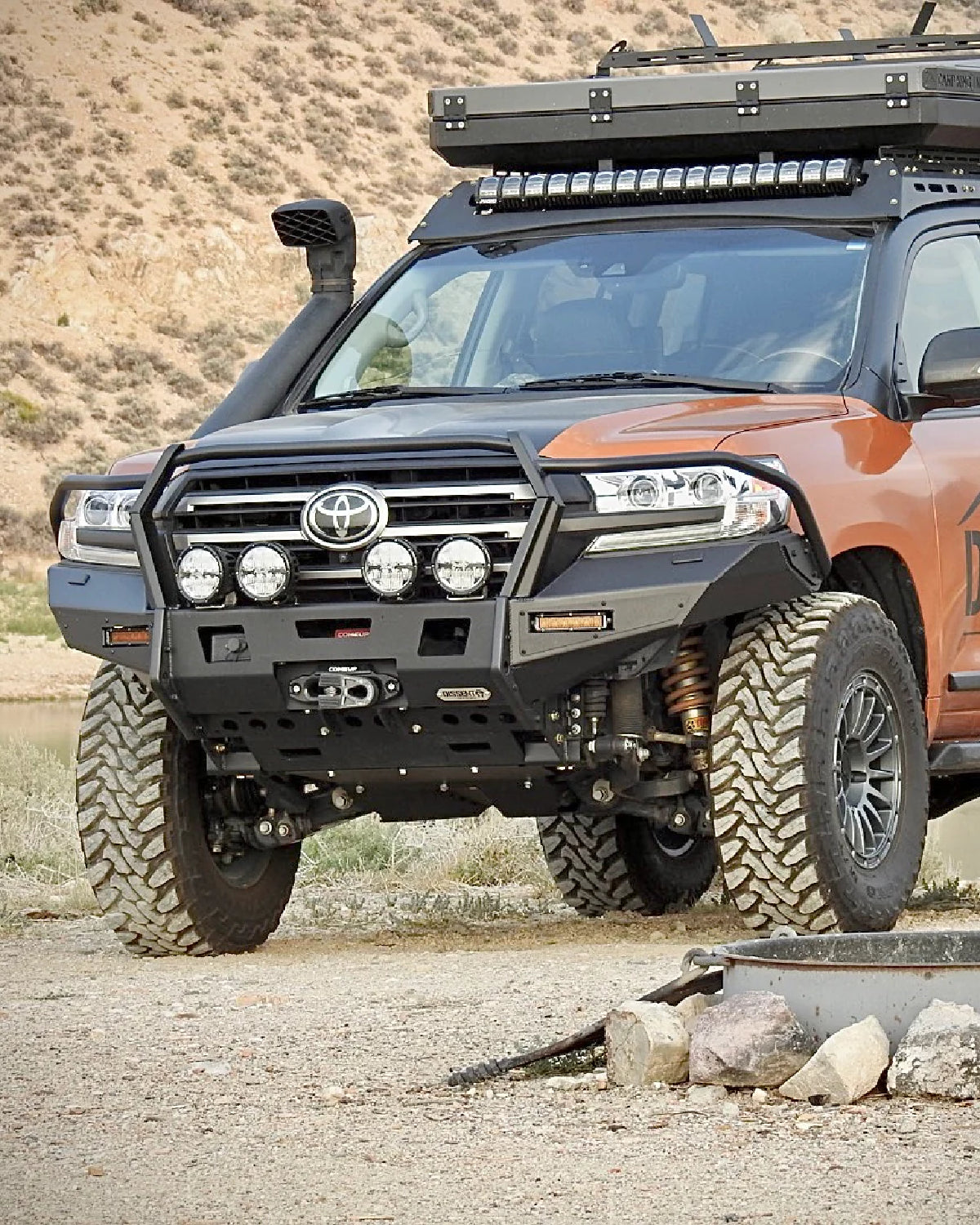 Dissent Off-Road Full-Replacement Front Bumper for Land Cruiser 200 Series (2016–2021)