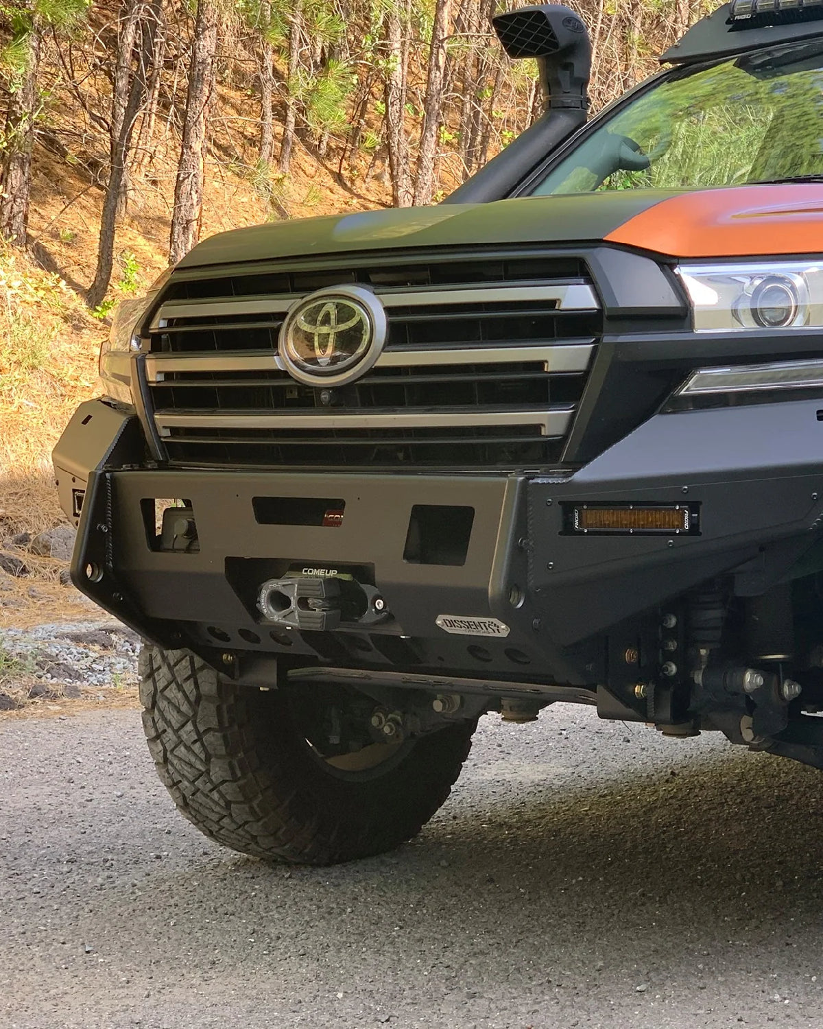 Dissent Off-Road Full-Replacement Front Bumper for Land Cruiser 200 Series (2016–2021)
