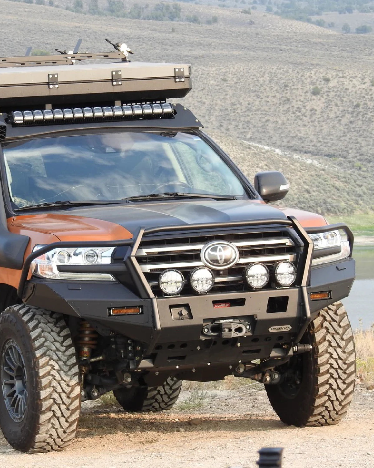 Dissent Off-Road Full-Replacement Front Bumper for Land Cruiser 200 Series (2016–2021)