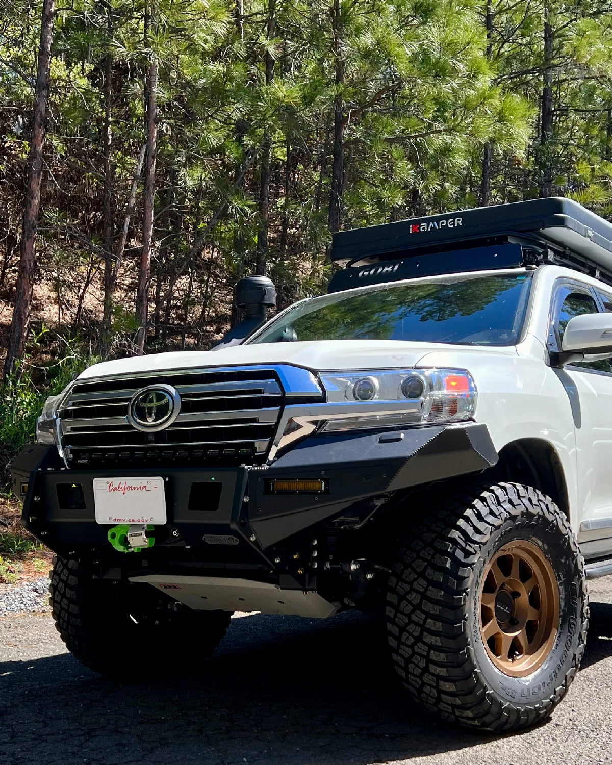 Dissent Off-Road Full-Replacement Front Bumper for Land Cruiser 200 Series (2016–2021)