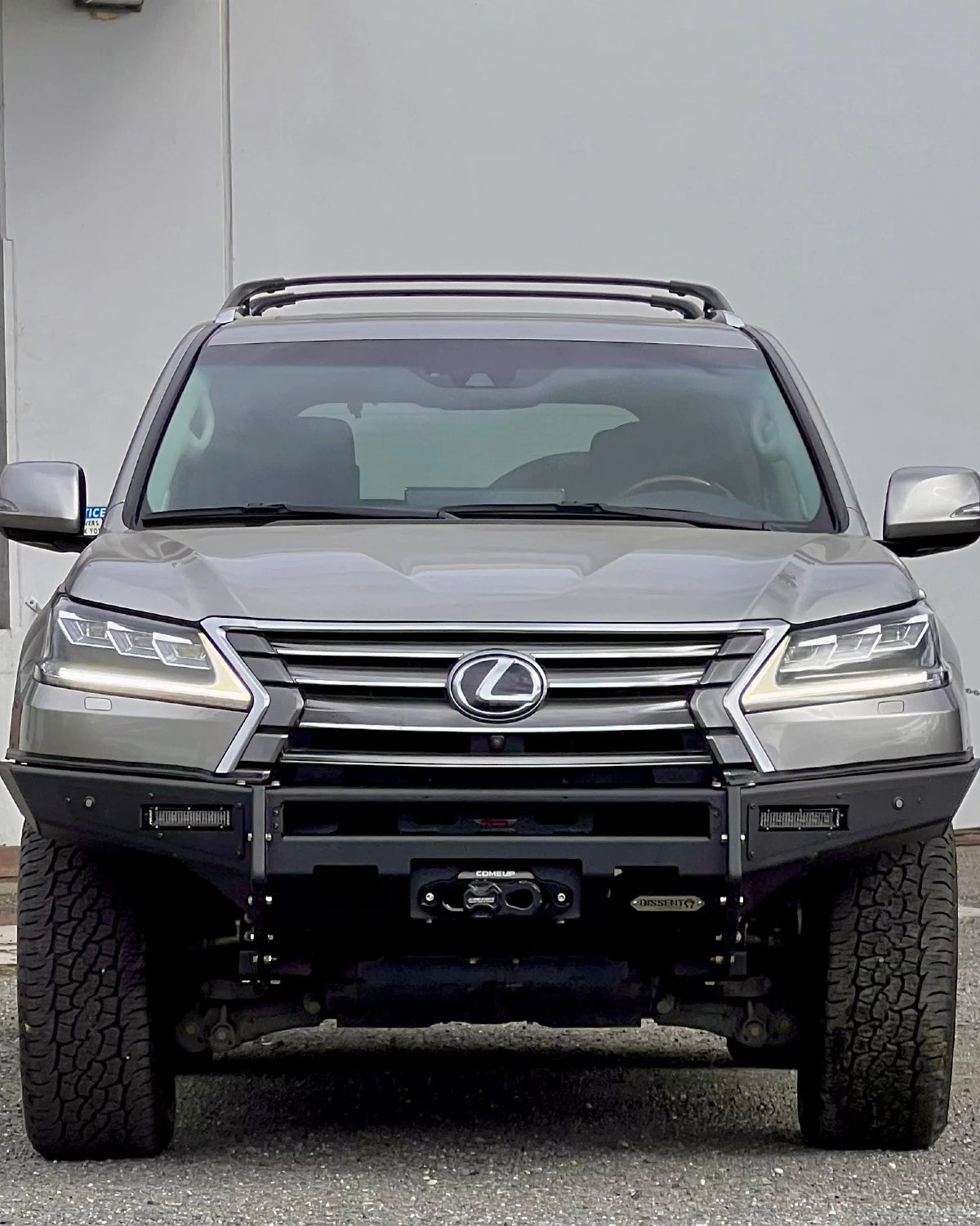 Dissent Off-Road Low-Profile Modular Front Bumper for LX 570 (2016–2021)