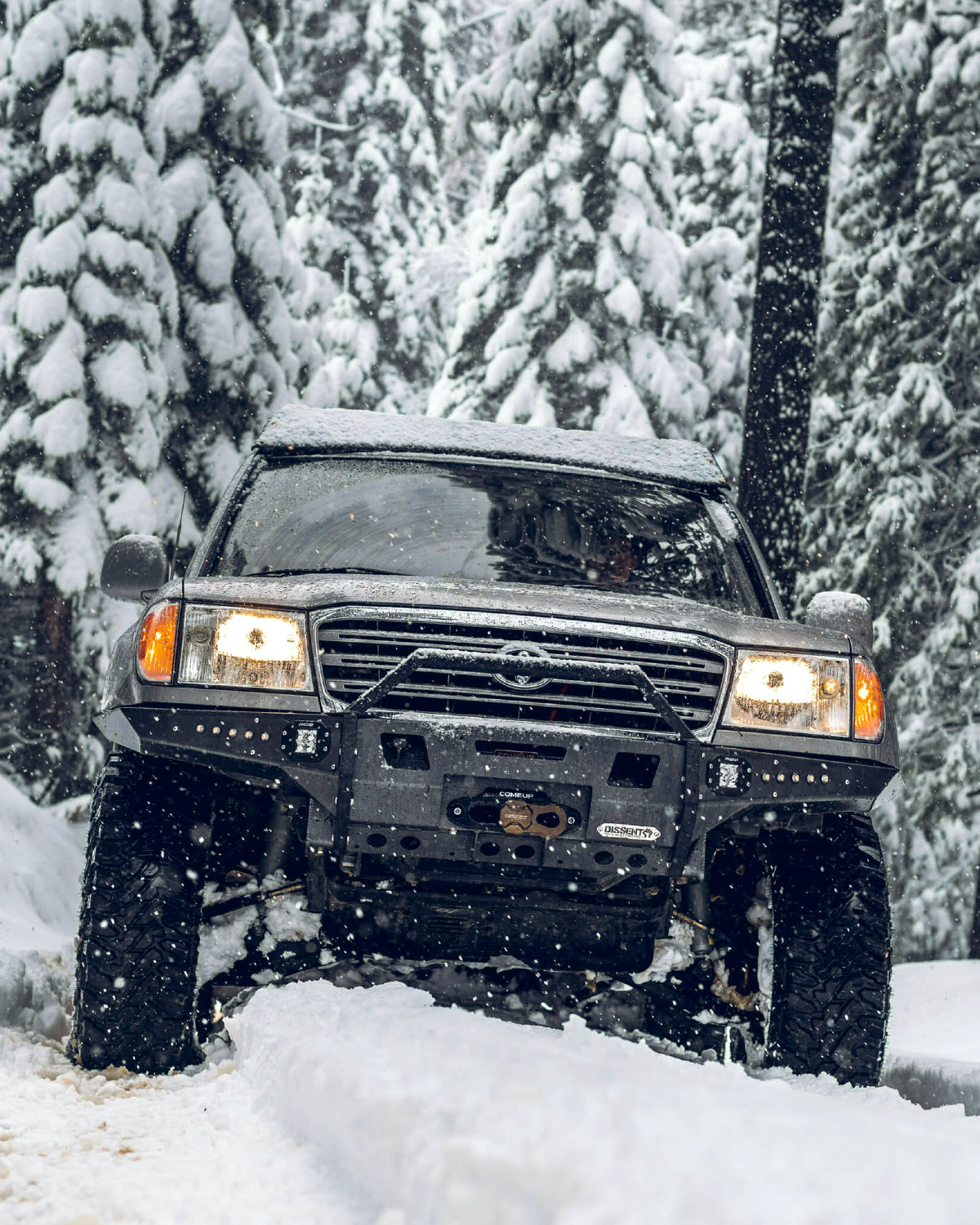 Dissent Off-Road Ultra-High-Clearance Modular Front Bumper for Land Cruiser 100 Series (1998–2007) & LX 470 (1998–2007)