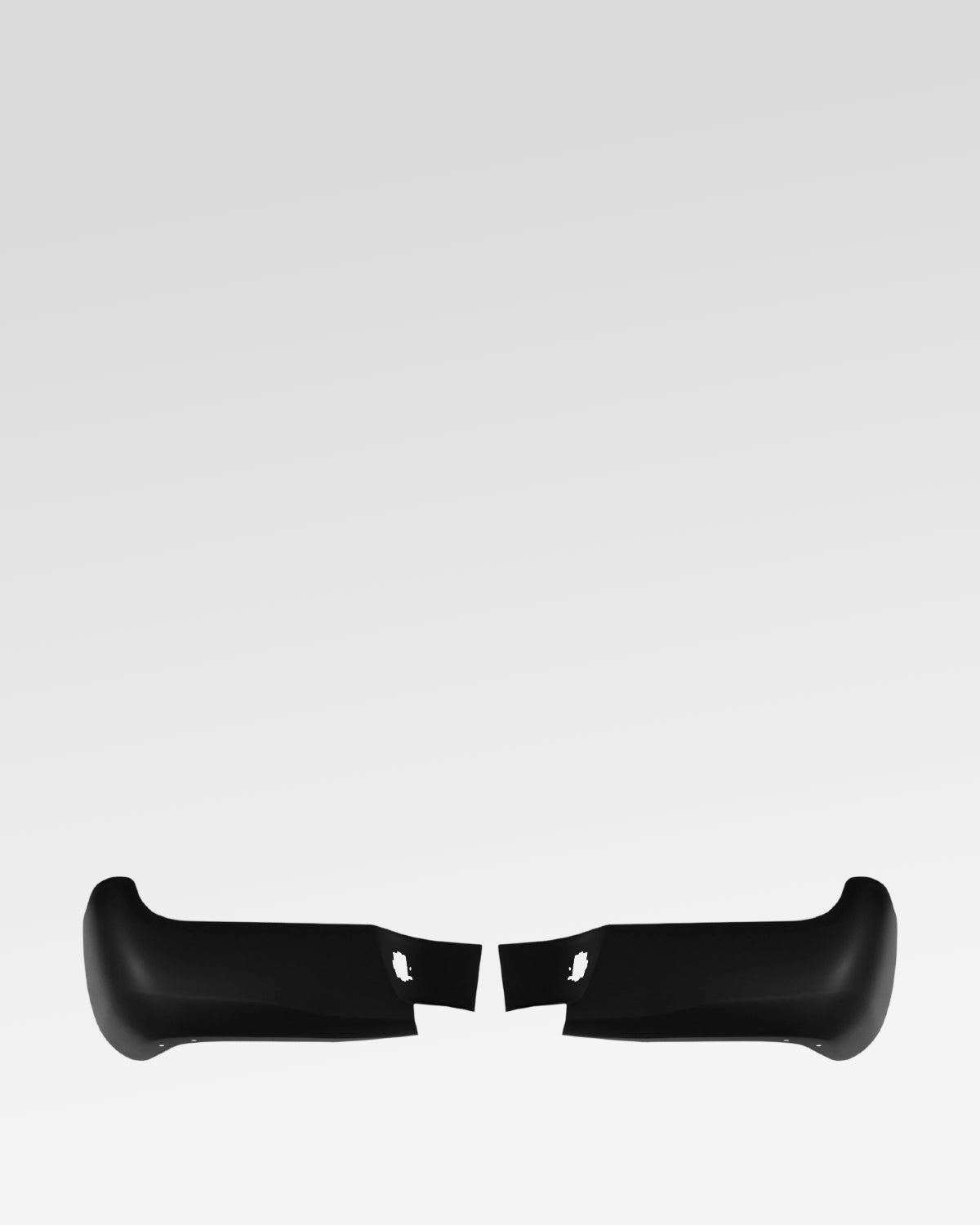 Ecoological BumperShellz Rear Bumper Corner Overlays in Textured Black TPO for 2nd-Gen Tacoma (2005–2015) - Pair