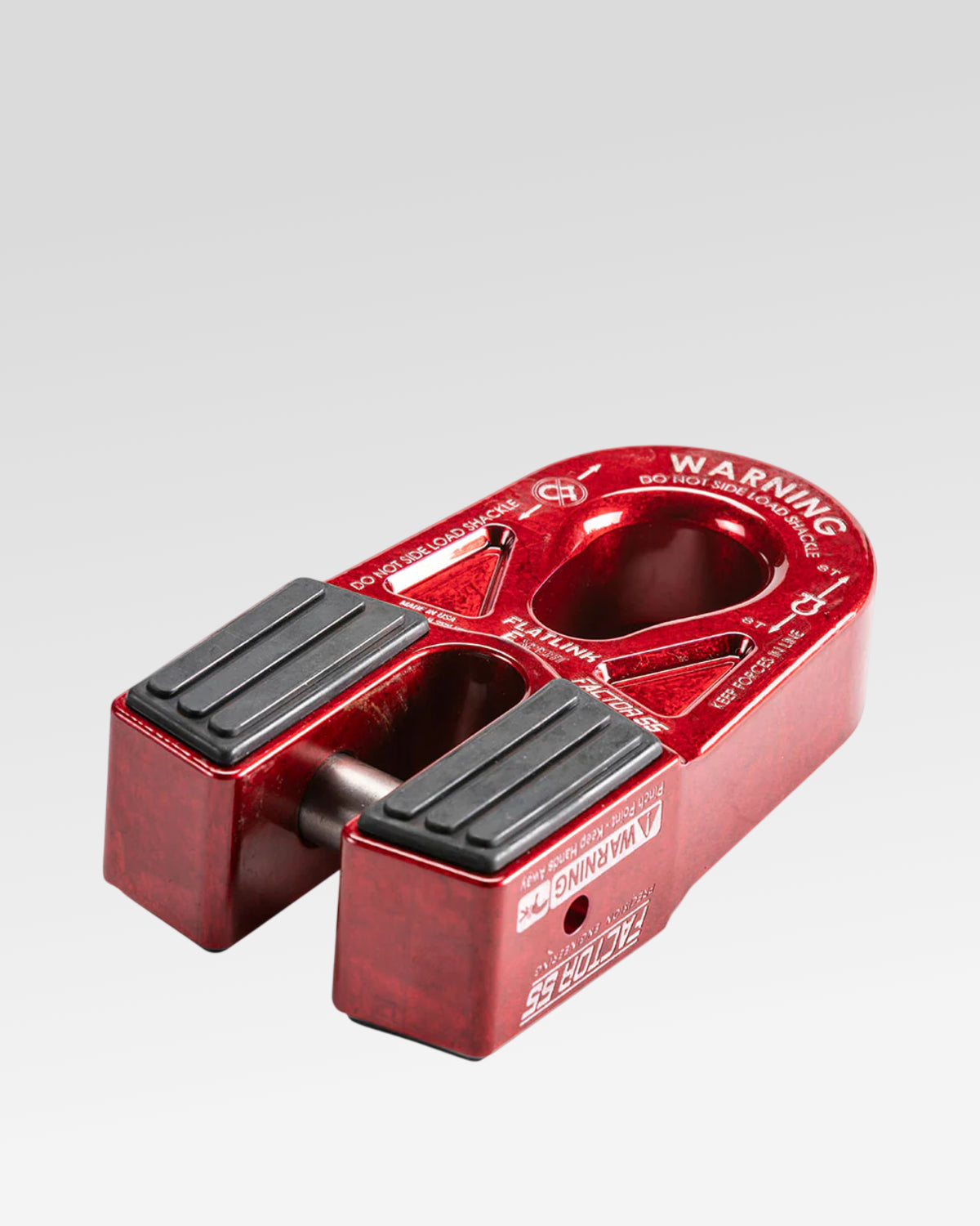 Factor 55 FlatLink Expert Winch Shackle Mount in Red