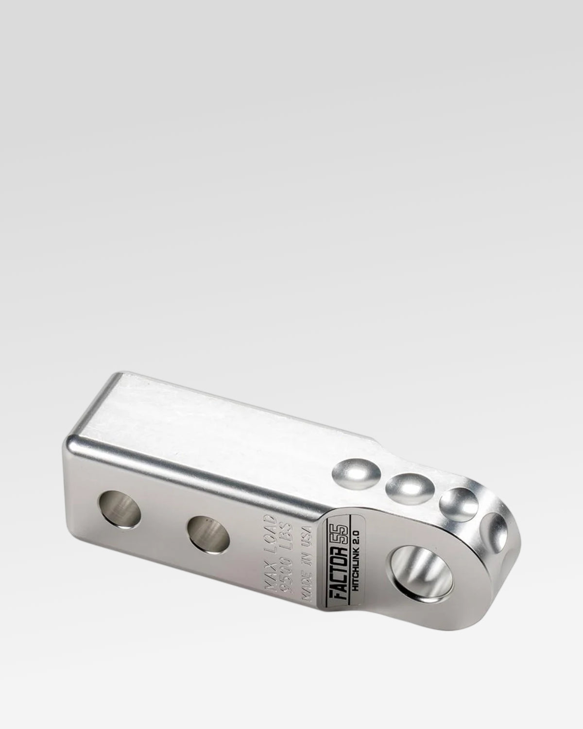 Factor 55 HitchLink 2 in Hitch Receiver Recovery Point in Silver