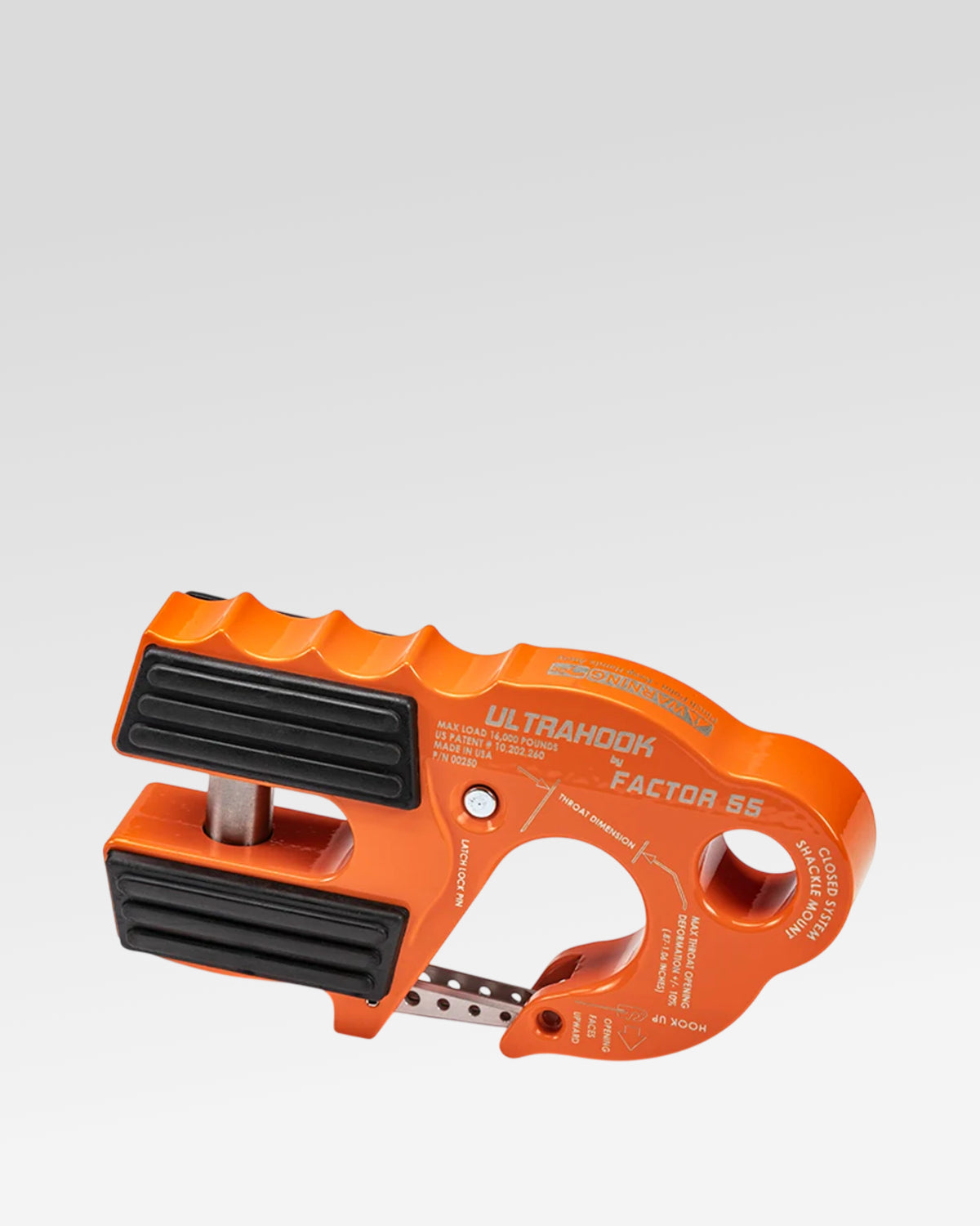 Factor 55 UltraHook Winch Hook in Orange