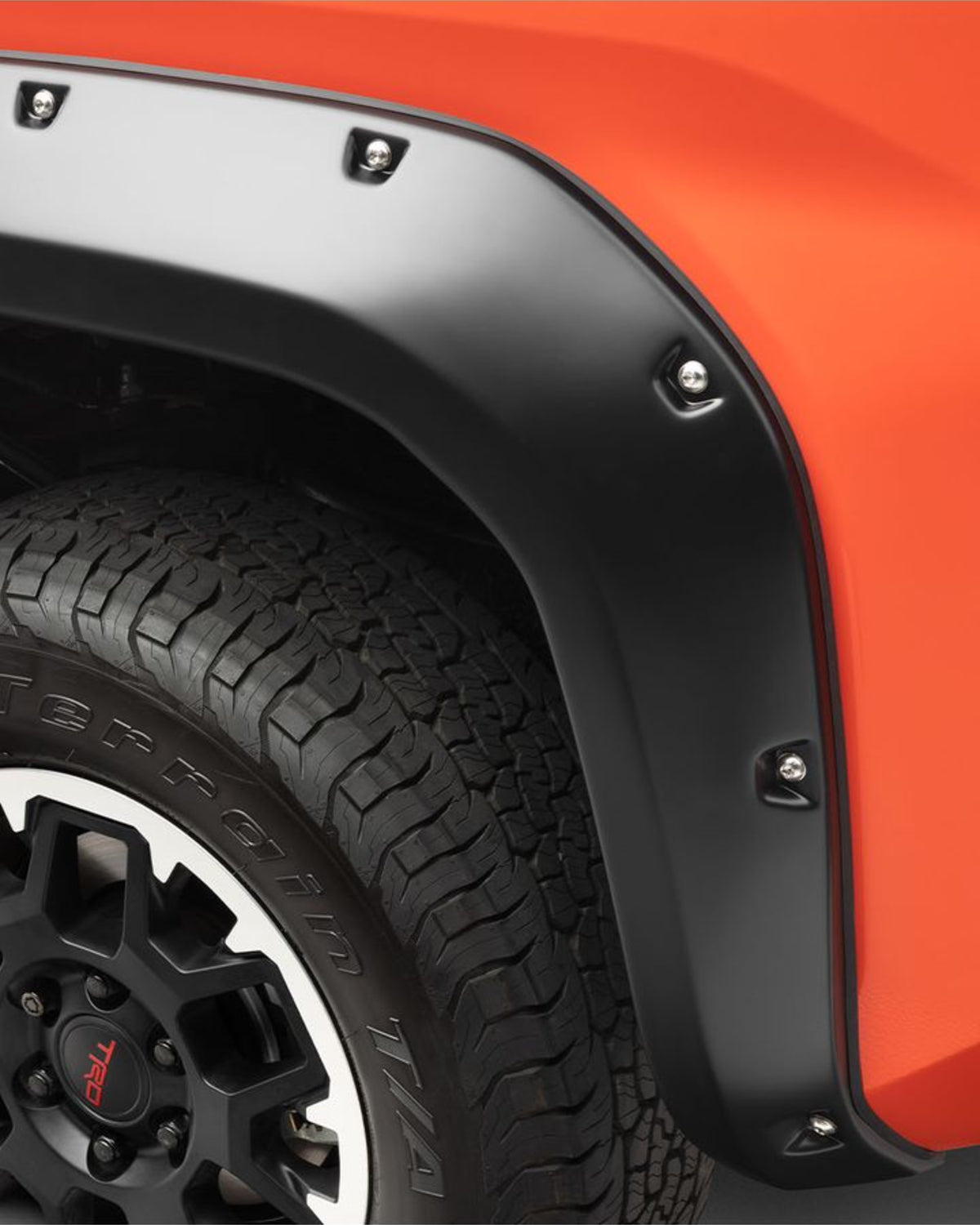 Husky Liners Pocket Style Fender Flares in Matte Black for 4th-Gen Tacoma (2024–Present) - Set of 4