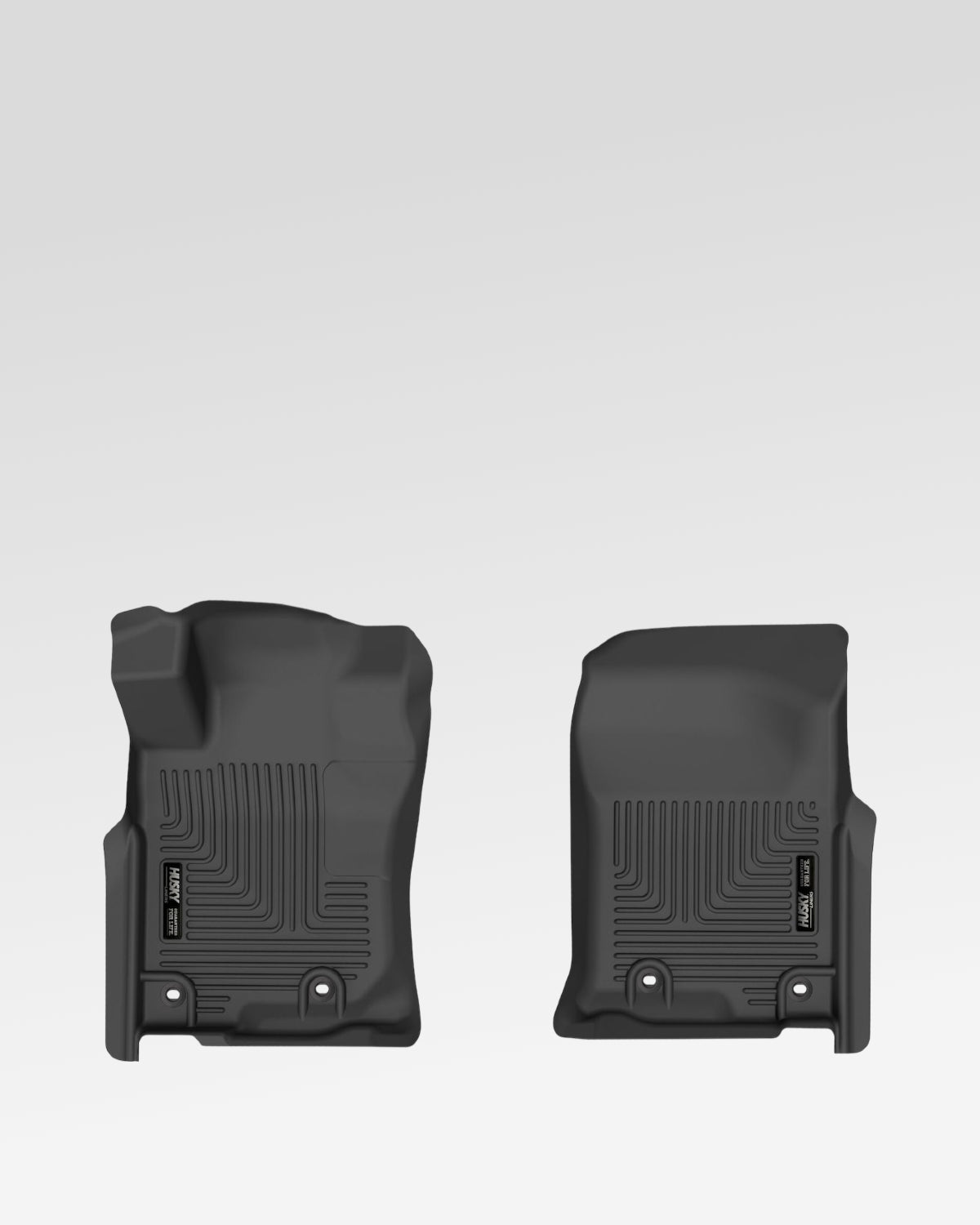 Husky Liners Weatherbeater First-Row Floor Mats in Black for 5th-Gen 4Runner (2013–2024) - Pair