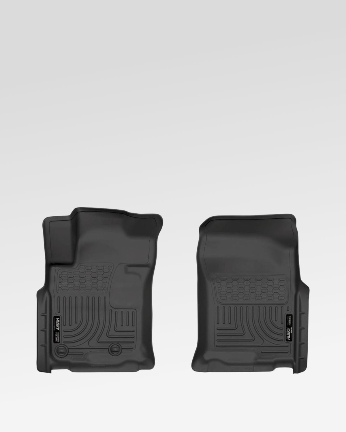 Husky Liners Weatherbeater First-Row Floor Mats in Black for 5th-Gen 4Runner (2010–2012) - Pair