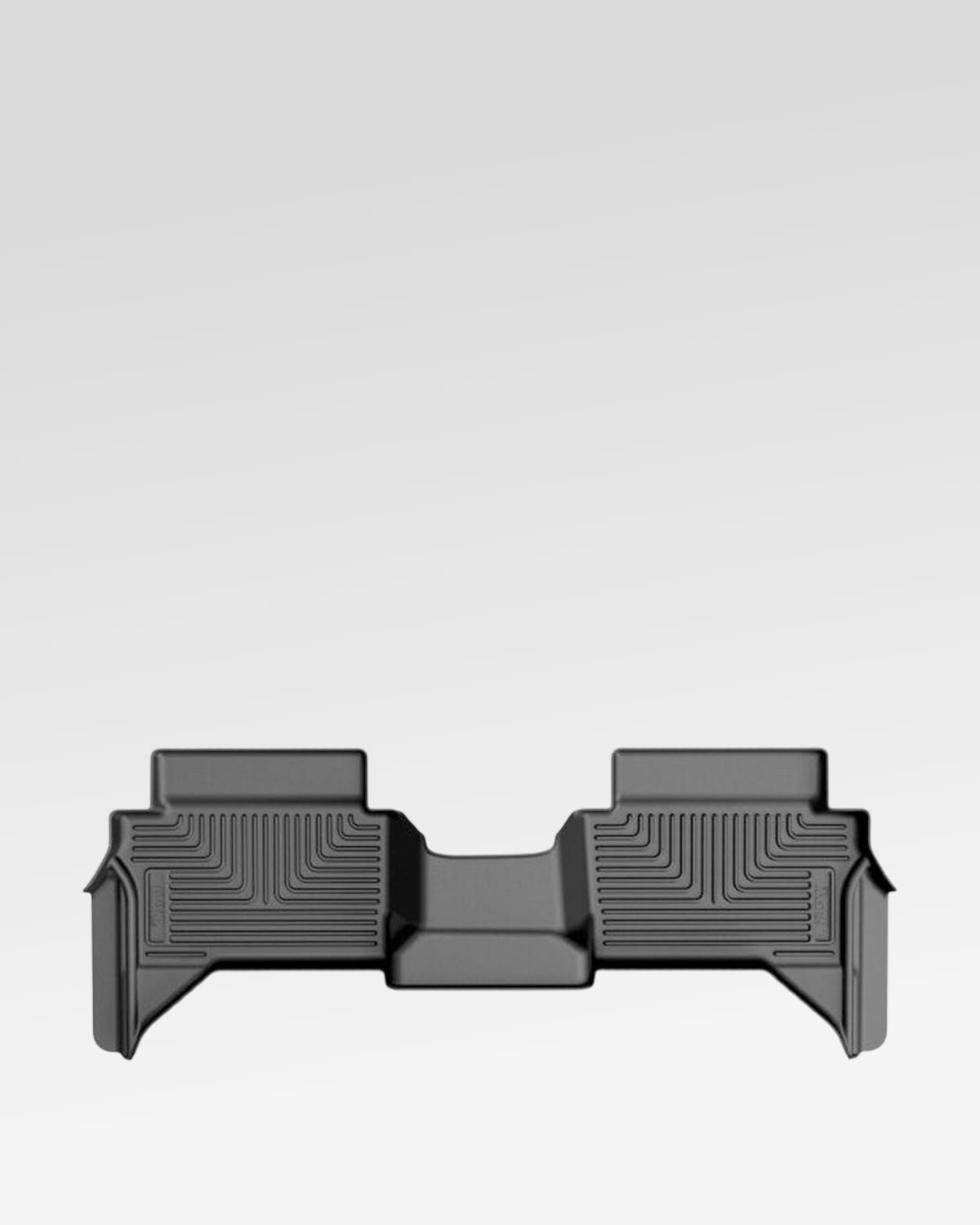 Husky Liners Weatherbeater Second-Row Floor Mat in Black for 4th-Gen Tacoma i-Force Double Cab (2024–Present)