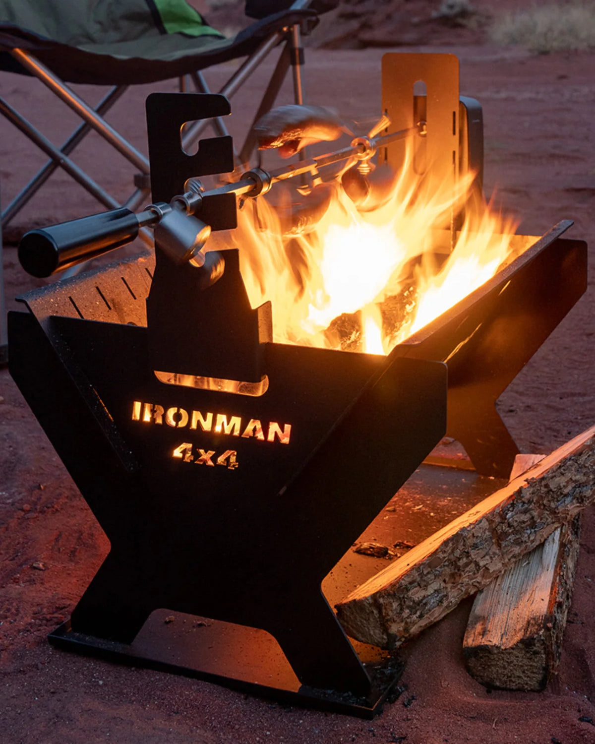 Ironman 4x4 Wood-Burning Fire Pit