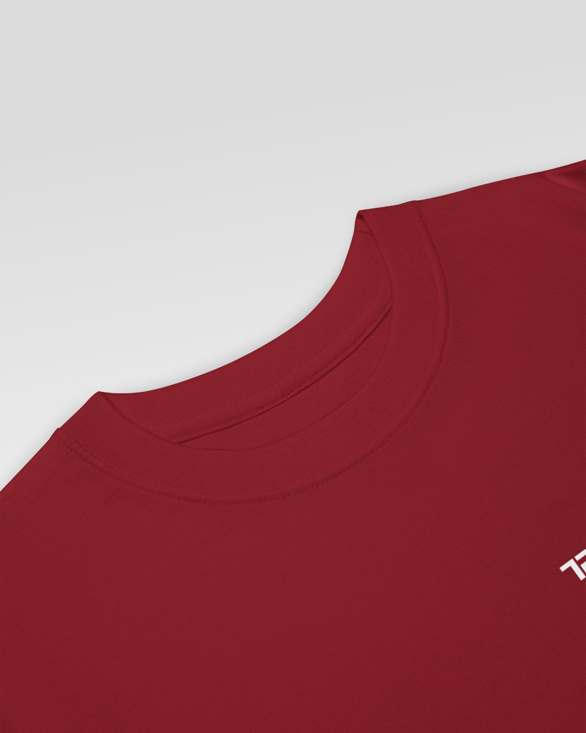 Off-Road Opus Take Hard Lines Men's Heavyweight T-Shirt - Crimson
