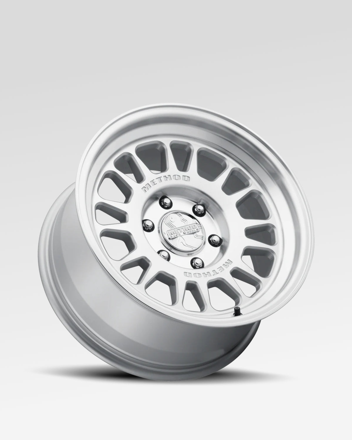 Method Race Wheels 318 17 x 8.5 in Wheel in Machined Finish with 25 mm Offset and 6 x 139.7 mm Bolt Pattern