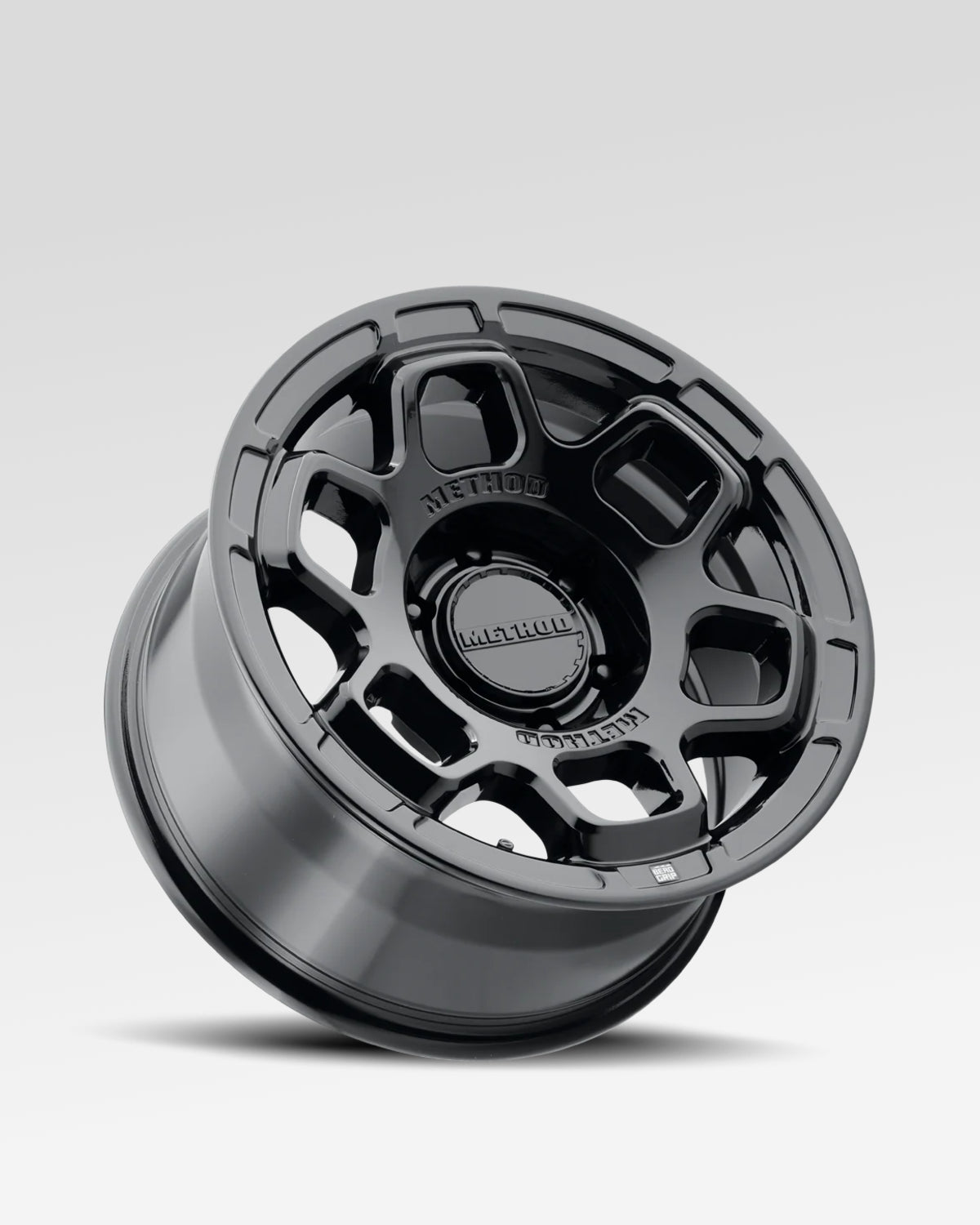 Method Race Wheels 710-HD Bead Grip 17 x 8.5 in Bead-Retention Wheel in Gloss Black with 0 mm Offset and 6 x 139.7 mm Bolt Pattern