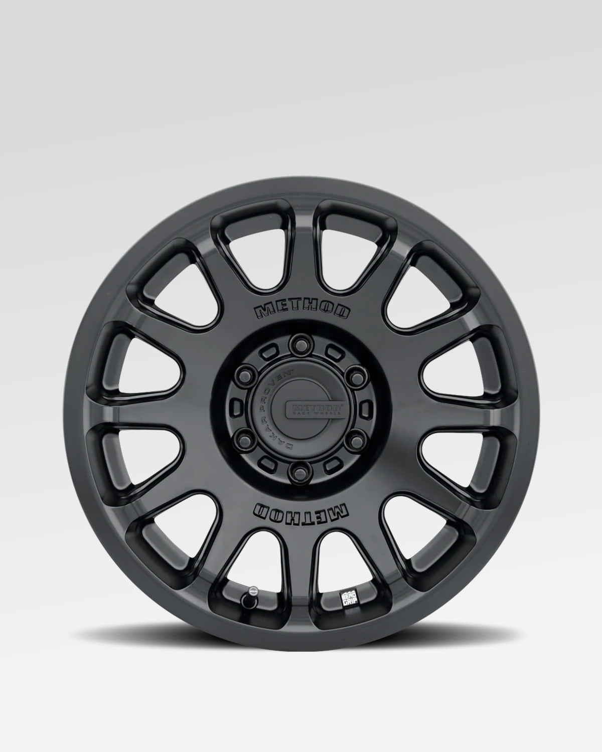 Method Race Wheels 712 Bead Grip 17 x 8.5 in Bead-Retention Wheel in Matte Black with 0 mm Offset and 6 x 139.7 mm Bolt Pattern