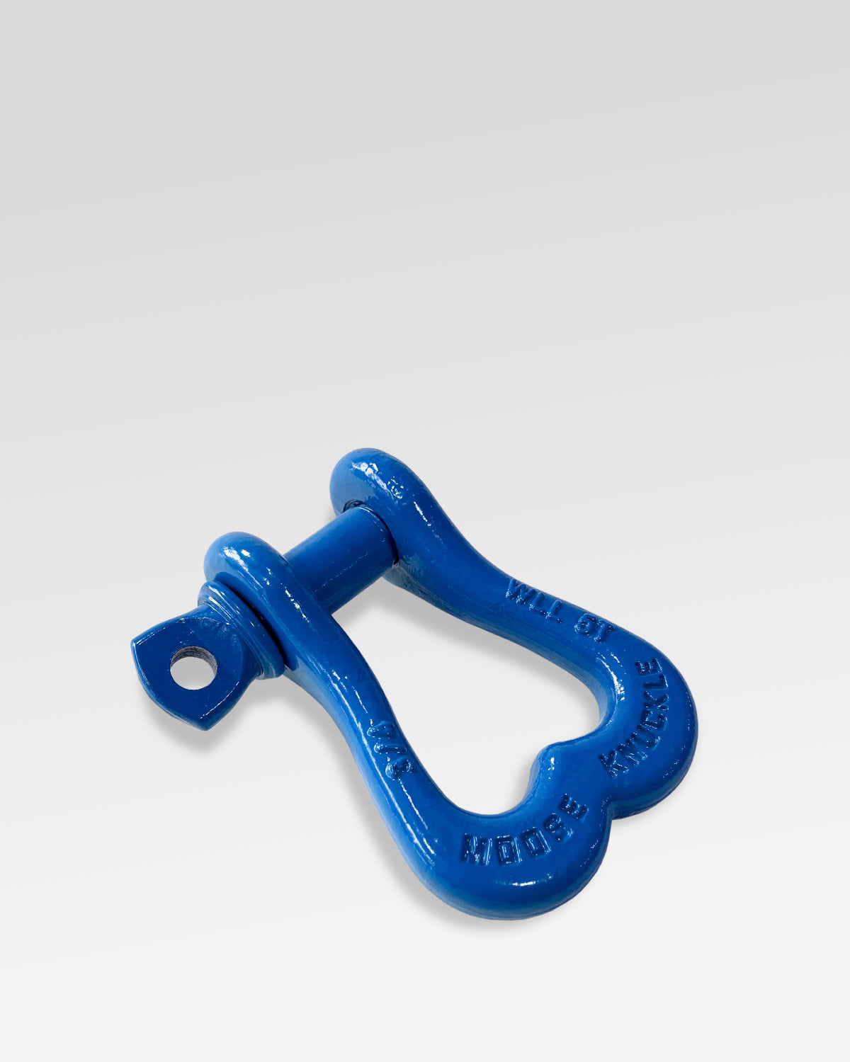 Moose Knuckle Offroad XL 3/4 in Recovery Shackle in Blue Balls